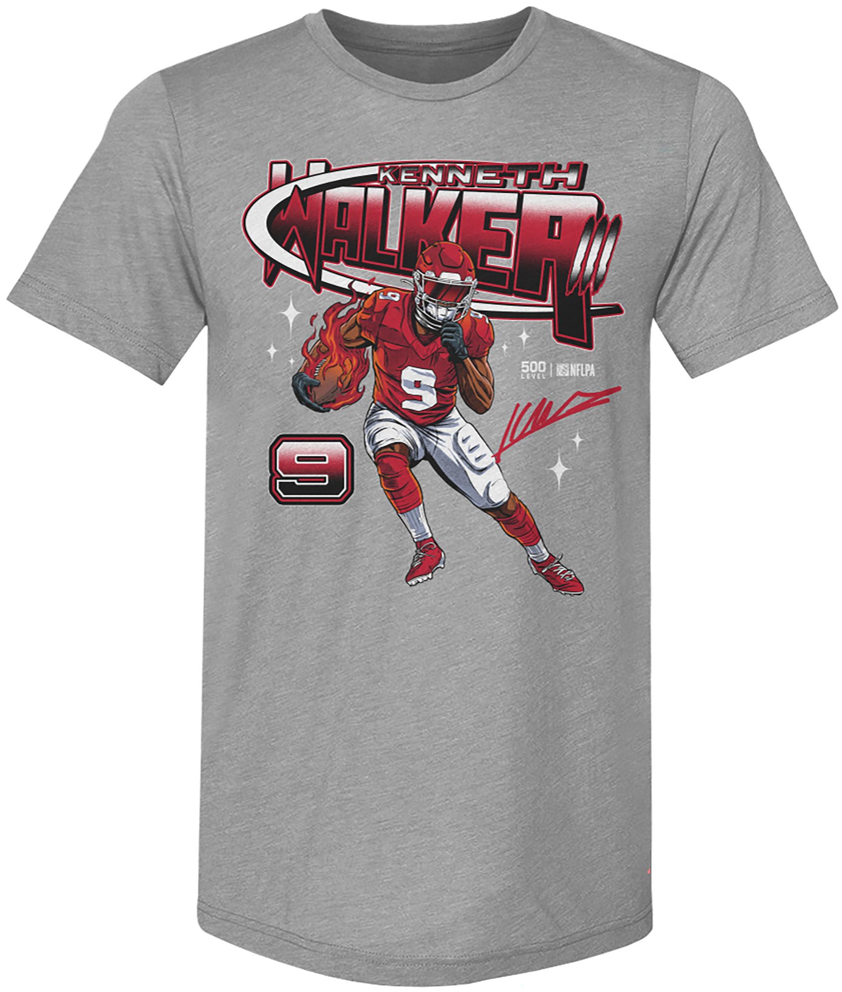 500 LEVEL Youth Kansas City Kenneth Walker III T-Shirt
