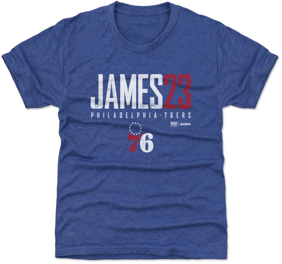 500 Level Youth Philadelphia 76ers LeBron James T-Shirt