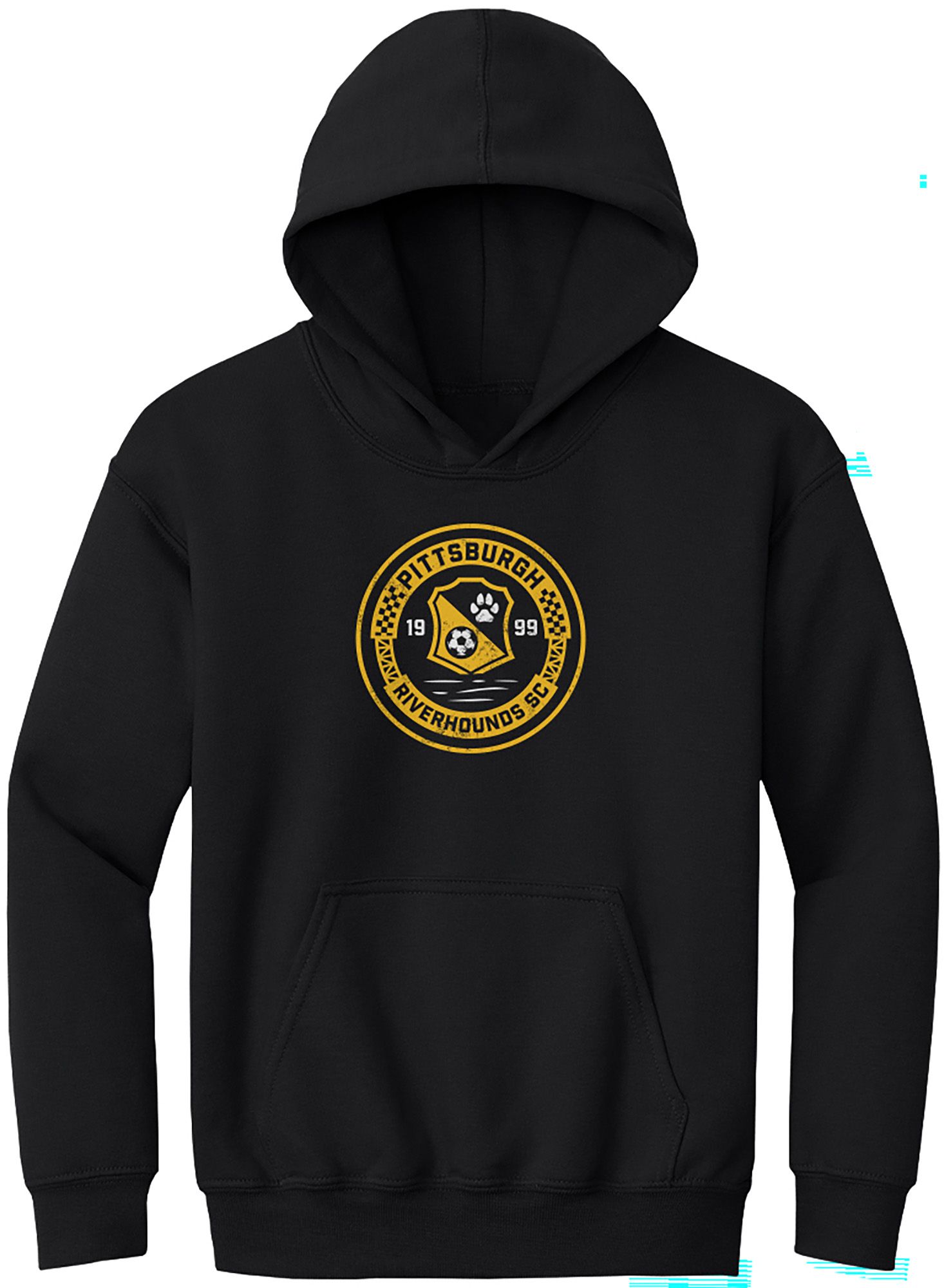 500 LEVEL Youth Pittsburgh Riverhounds Vintage Logo Hoodie