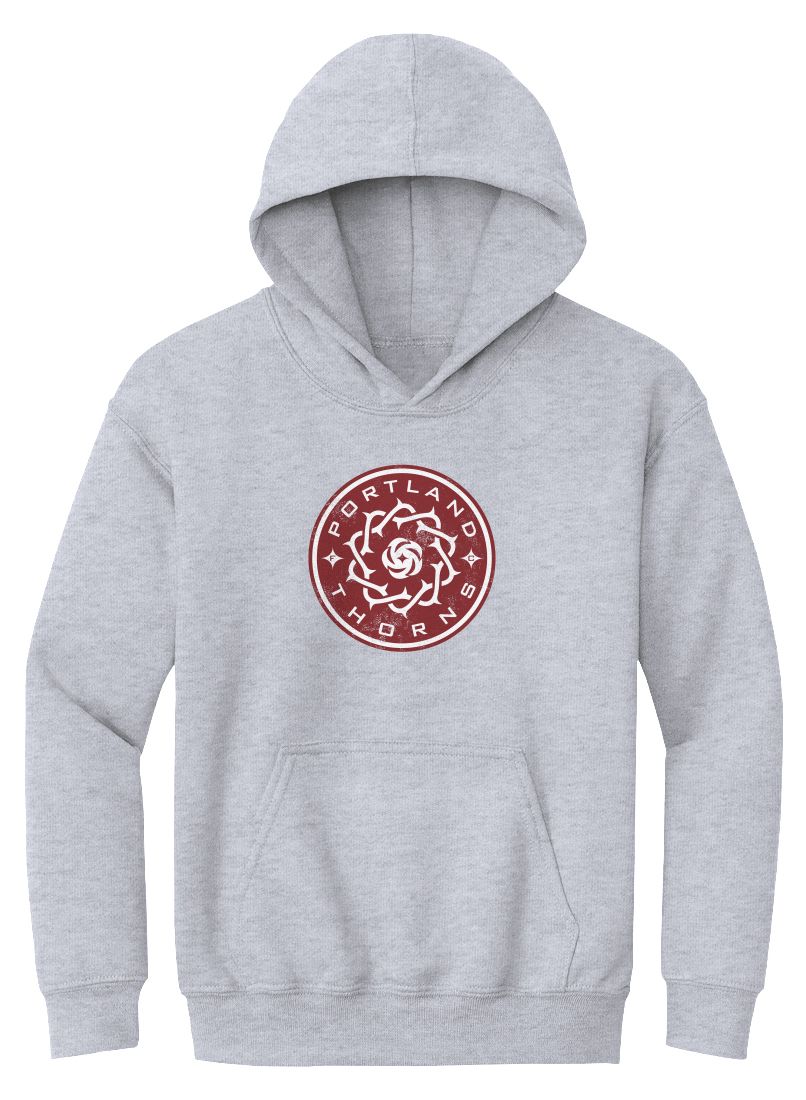 500 LEVEL Youth Portland Thorns FC Vintage Logo Hoodie