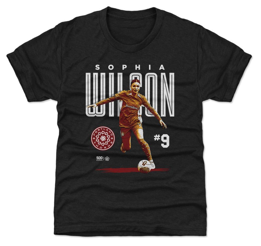 500 LEVEL Youth Portland Thorns FC Sophia Wilson T-Shirt
