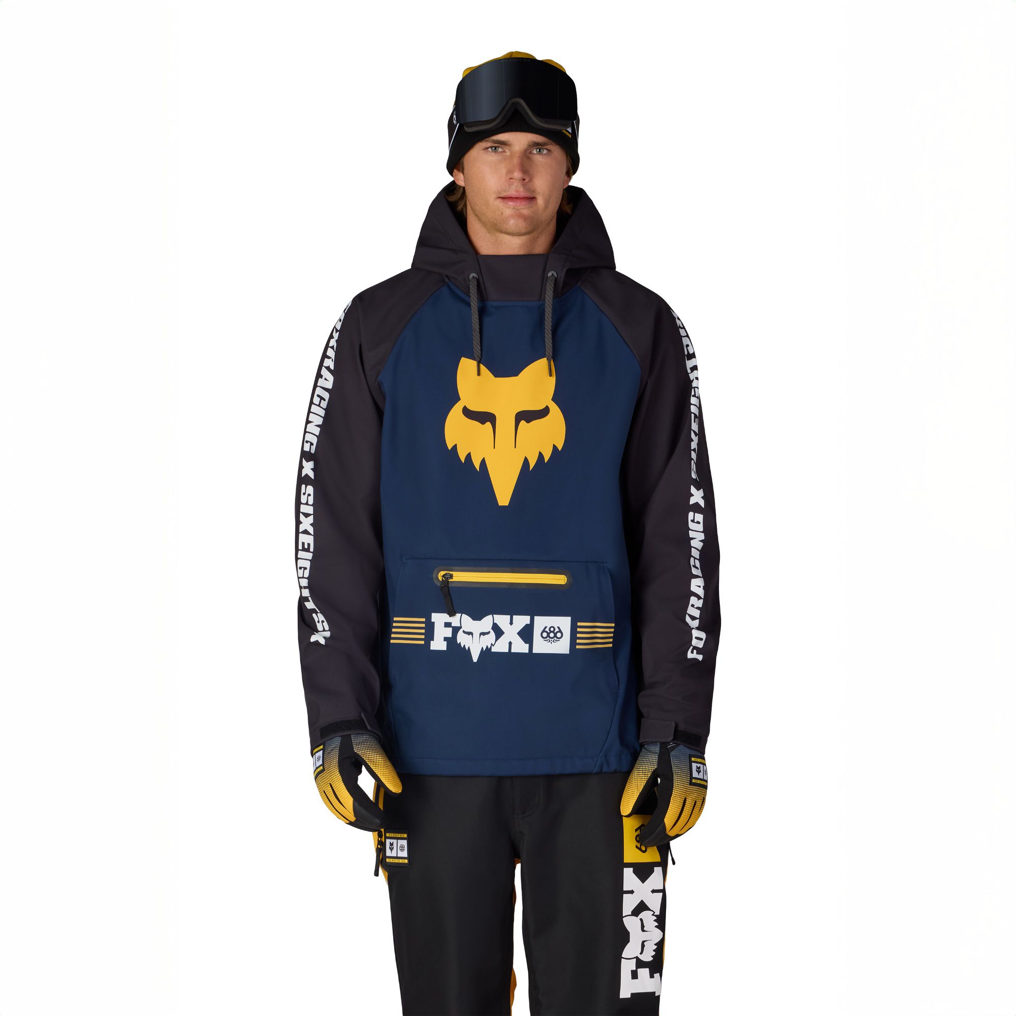 686 Men's Fox Racing Waterproof Graphic Hoody