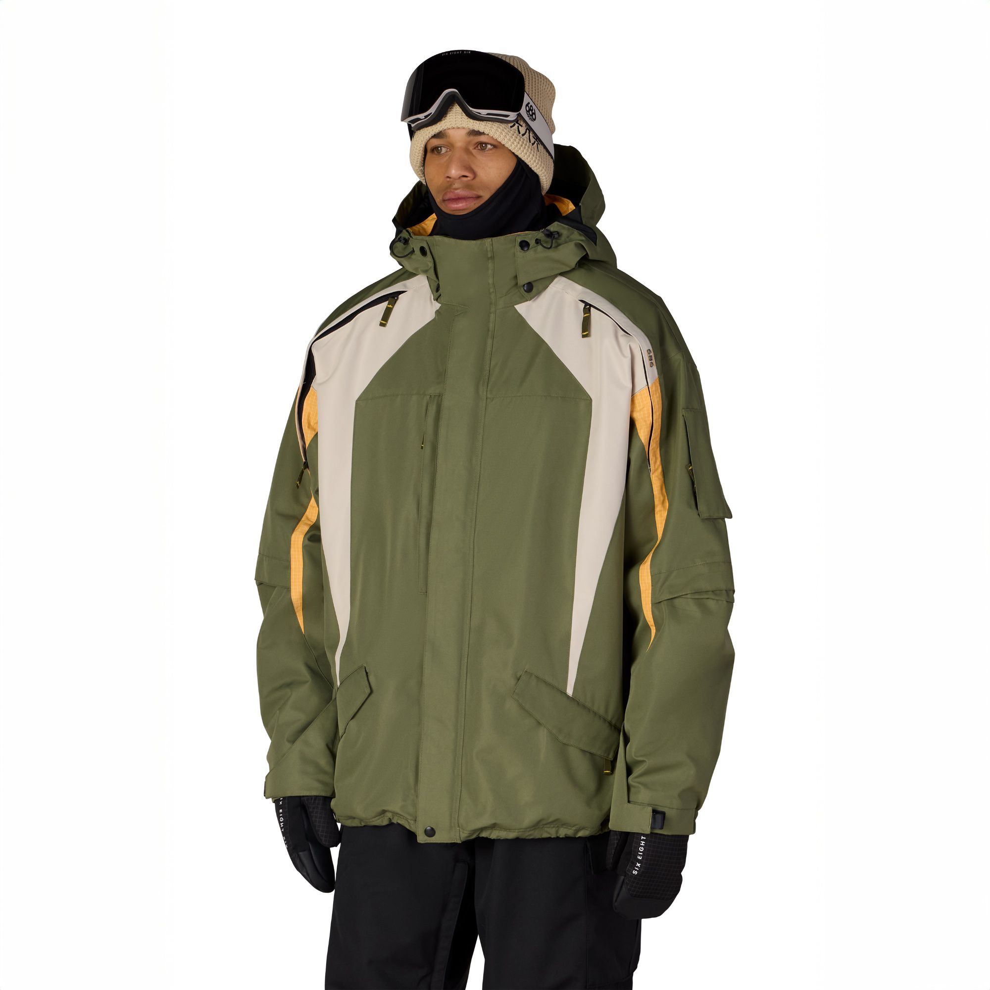 Fatigue Green Colorblock