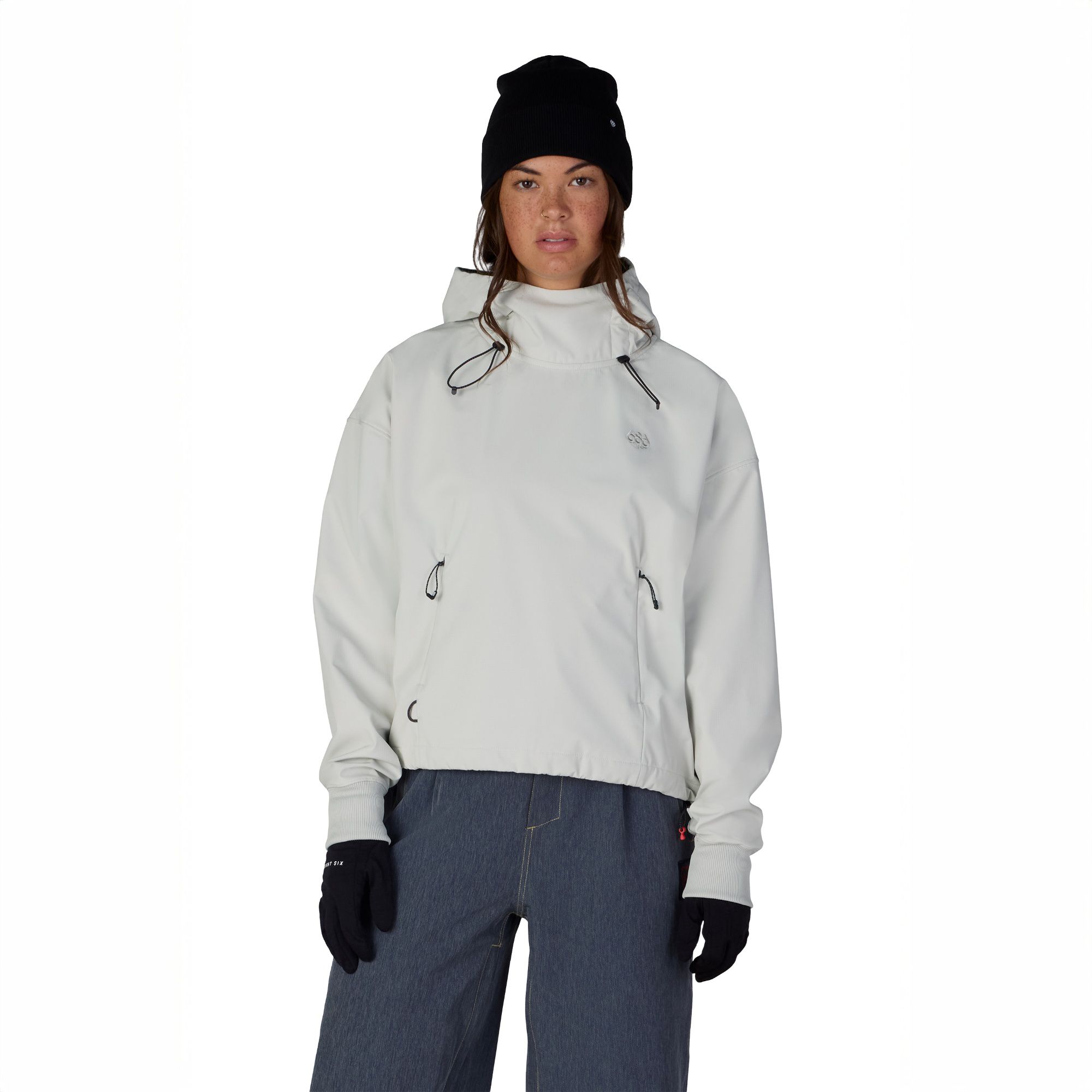 686 Women's Waterproof Team Crop Hoody