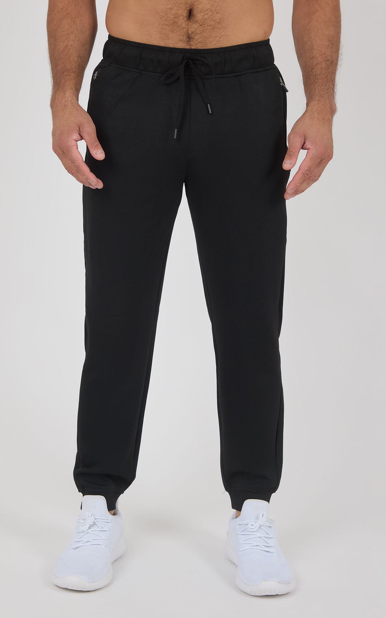 90 Degree by Reflex Men's Softlite Pulse Jogger 2 Pack, Medium, Chocolate/Black