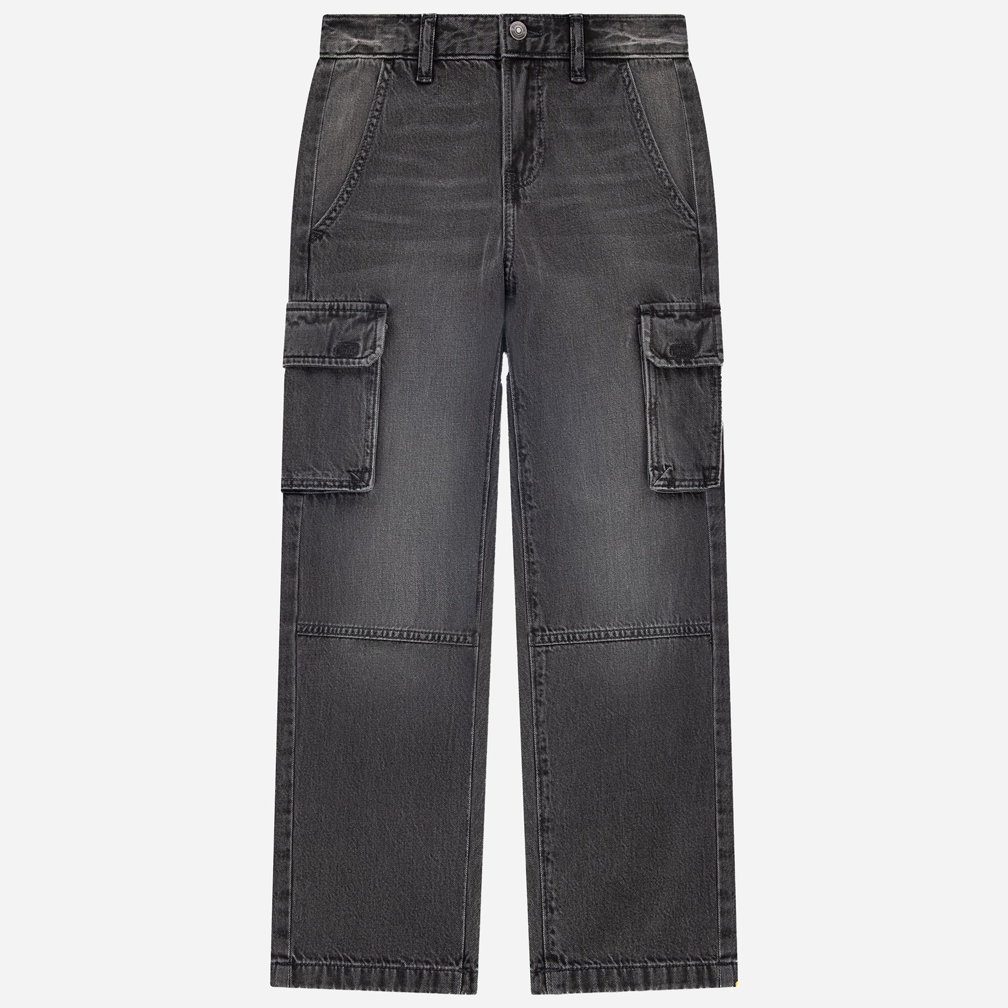 abercrombie kids baggy cargo jeans