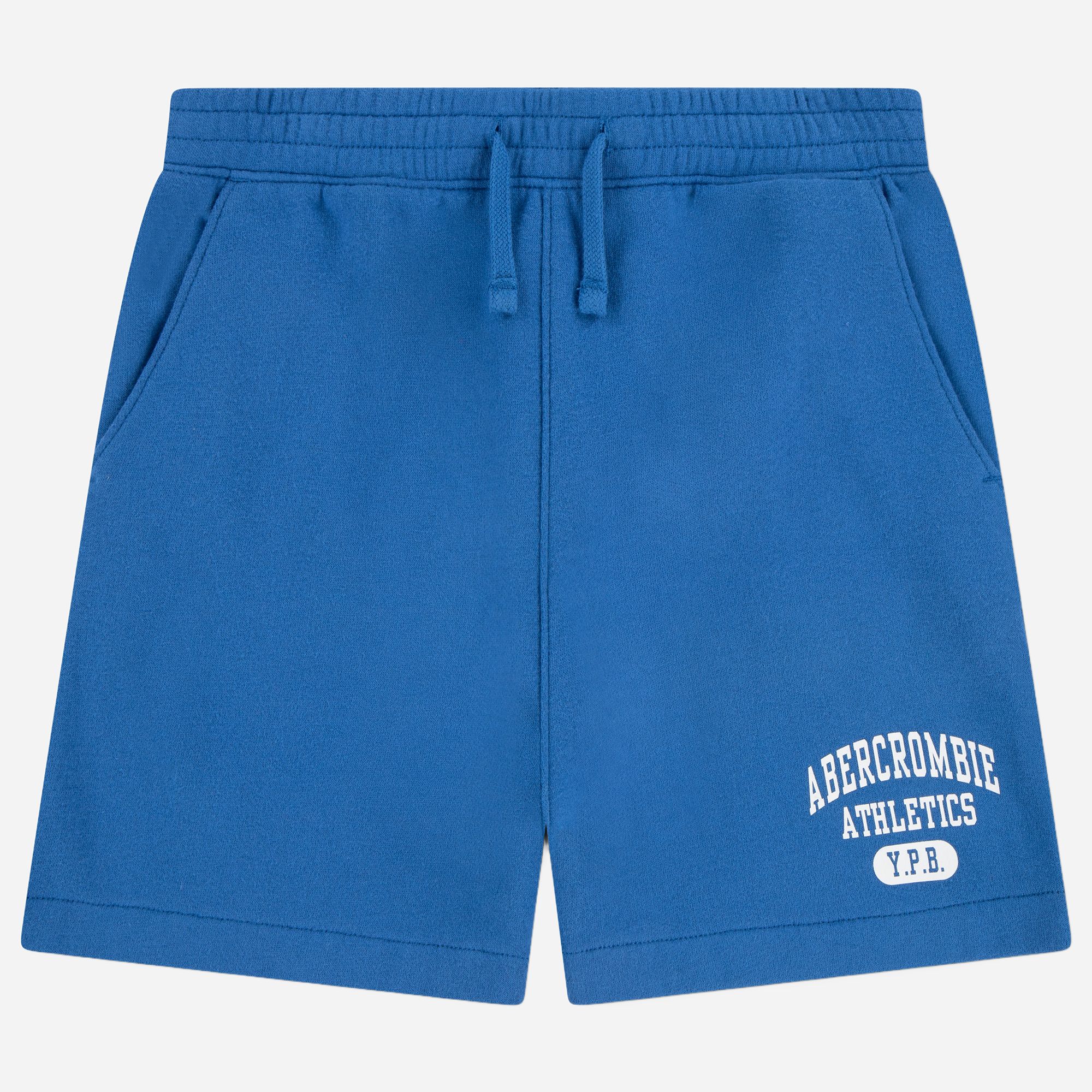 abercrombie kids gym issue fleece shorts