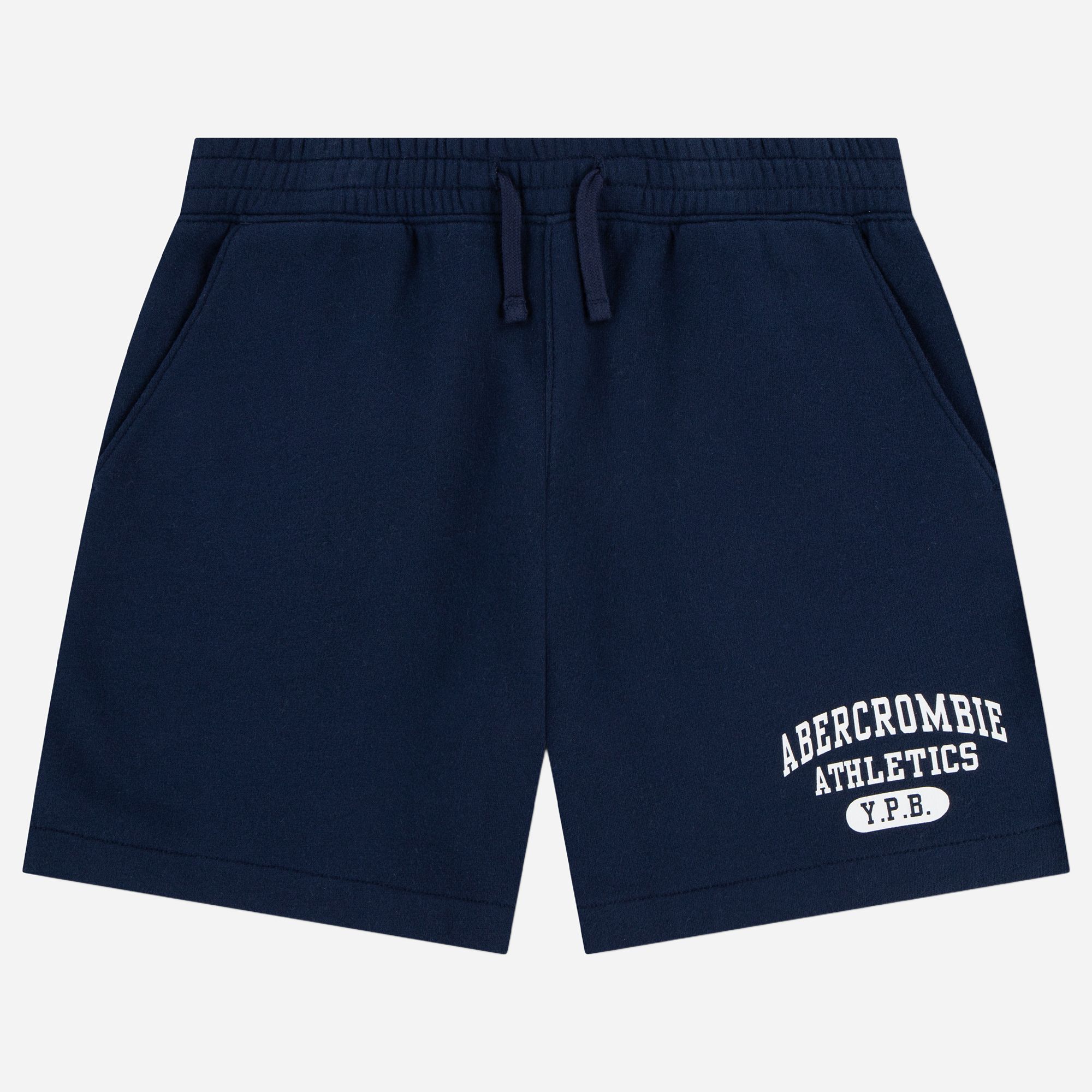 abercrombie kids gym issue fleece shorts