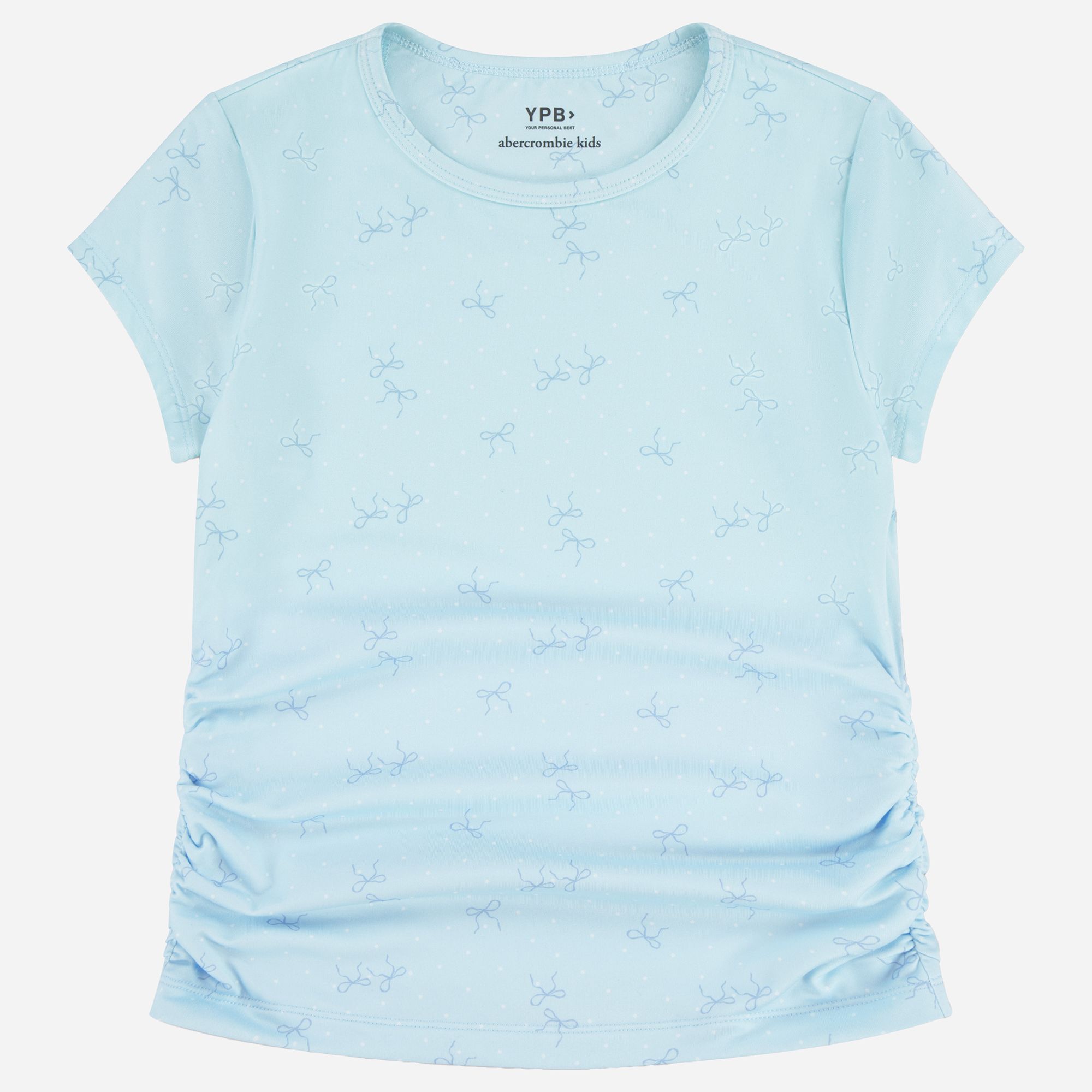 abercrombie kids ypb side ruched tee