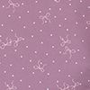 Dusky Orchid Polka Dot Bow