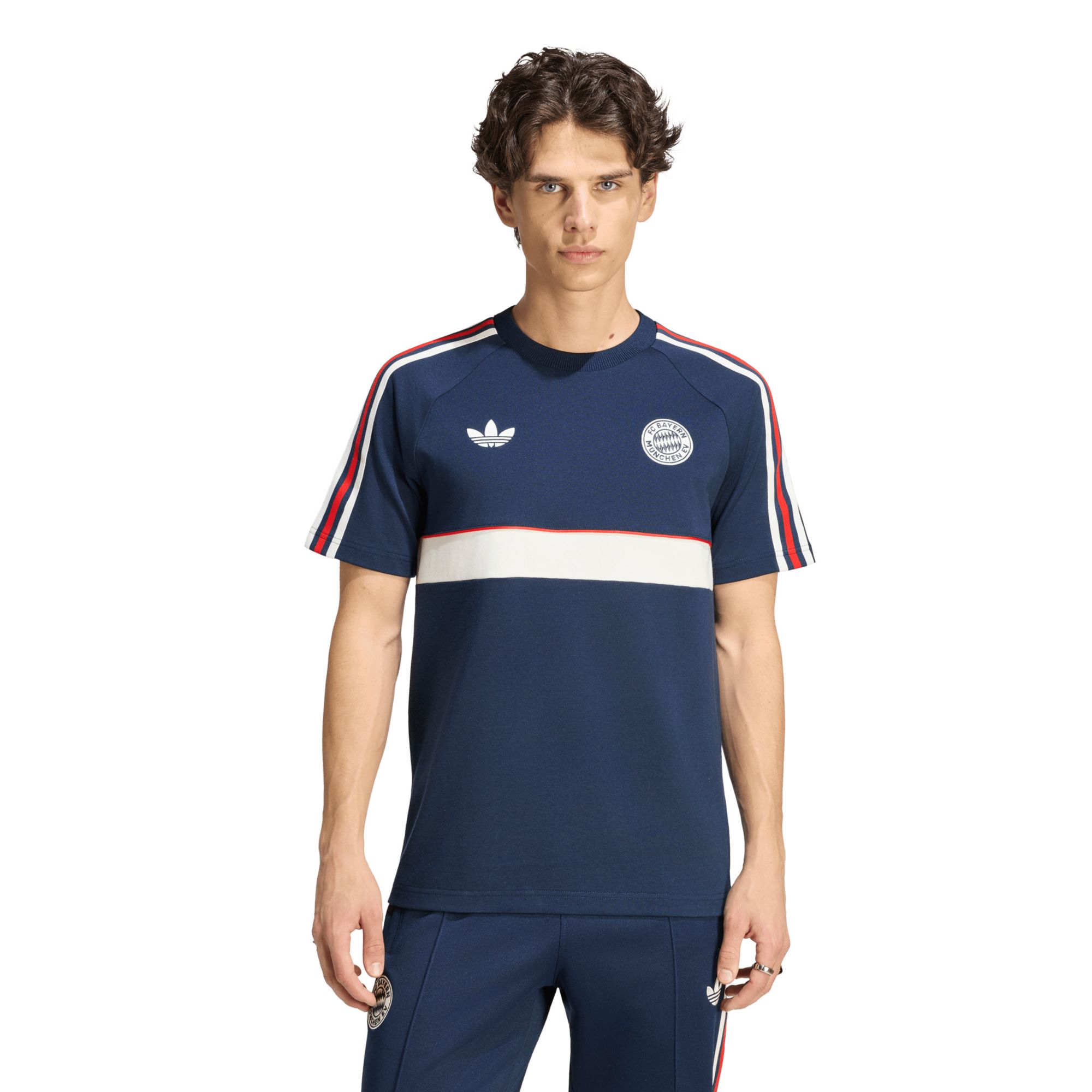 adidas Adult Bayern Munich Navy 2026 T-Shirt