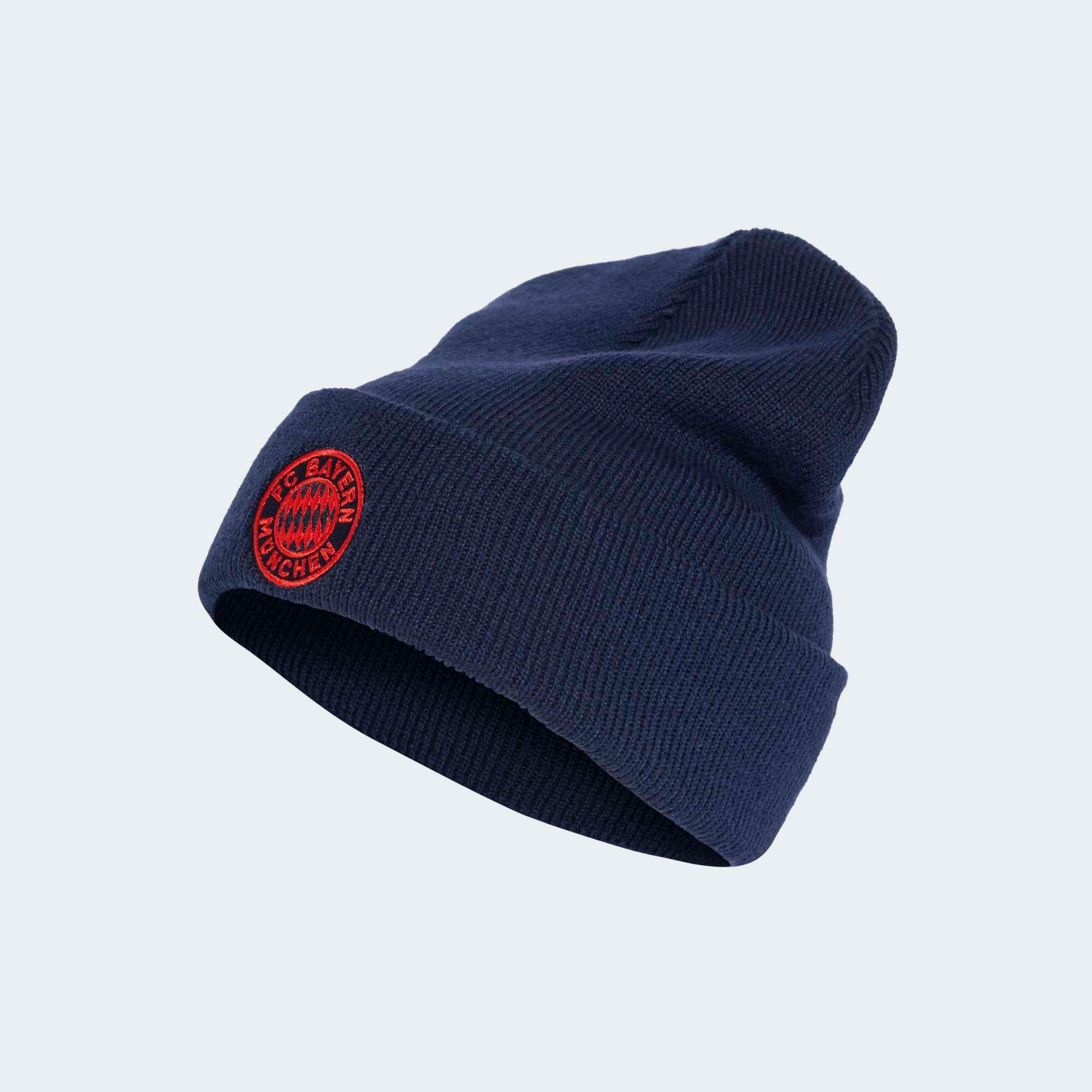 adidas Adult Bayern Munich 2026 Navy Woolie Beanie