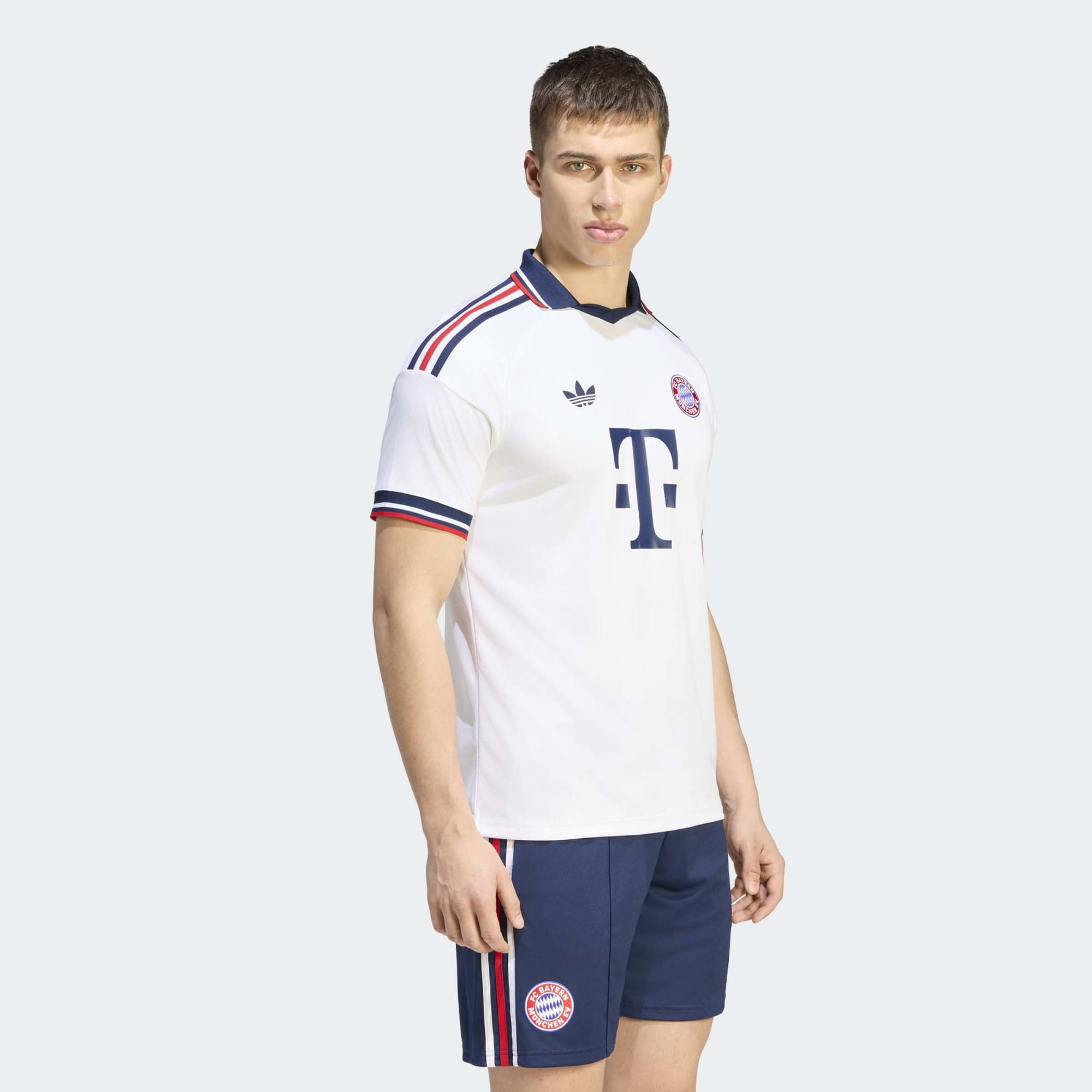 adidas Adult Bayern Munich White 2026 Away Replica Jersey