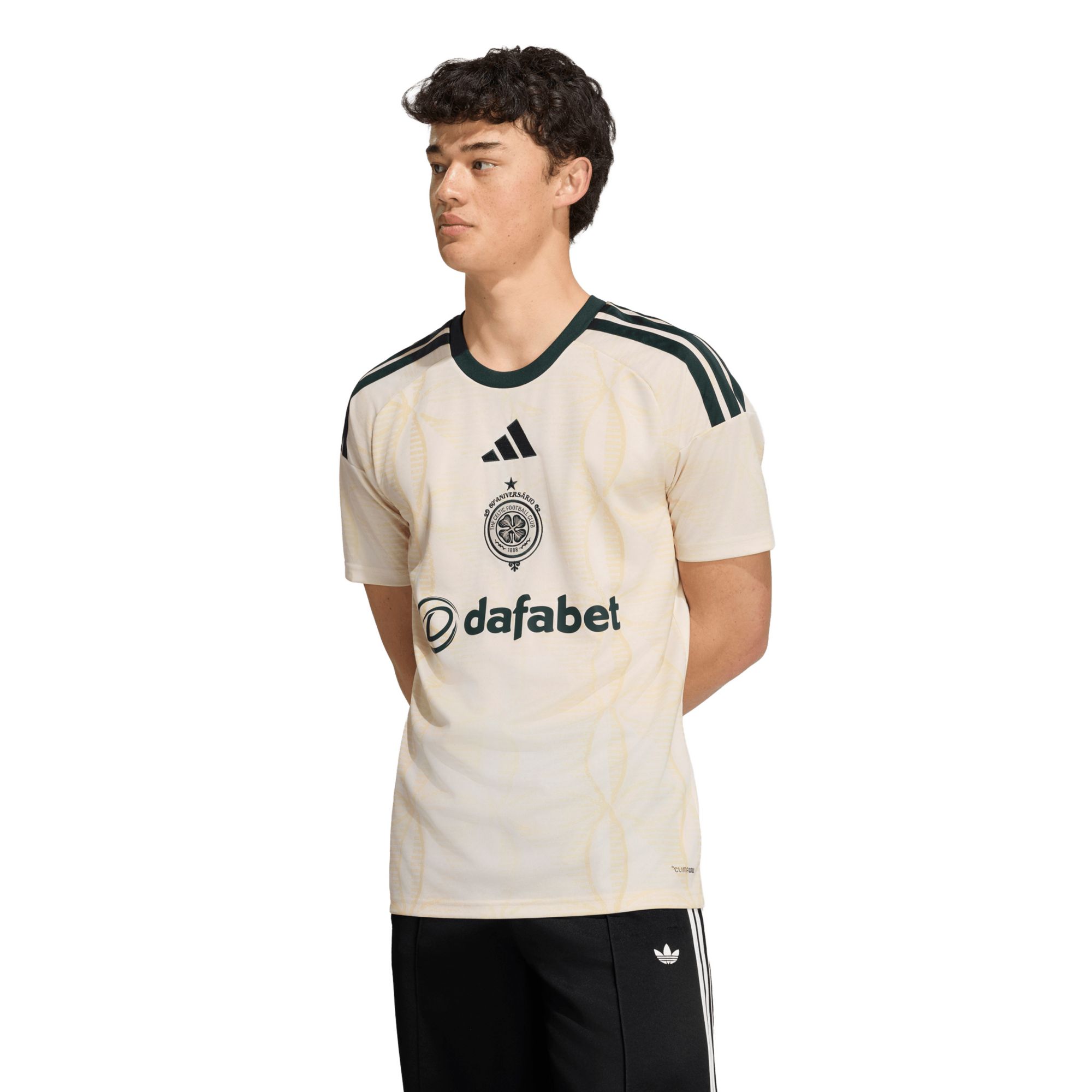 adidas Adult Celtic FC White 2026 Third Replica Jersey