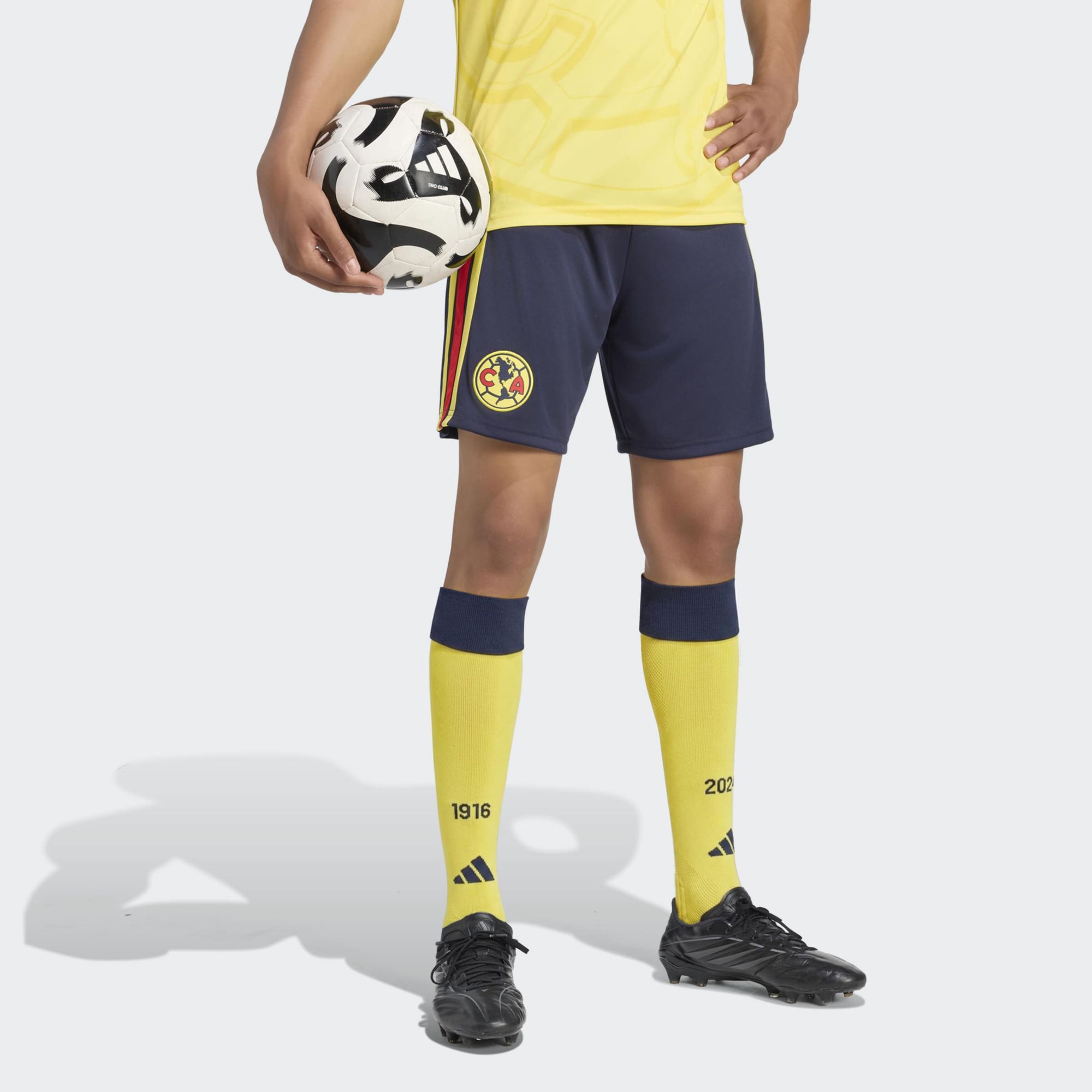 adidas Adult Club America Navy Home Replica Shorts, Men's