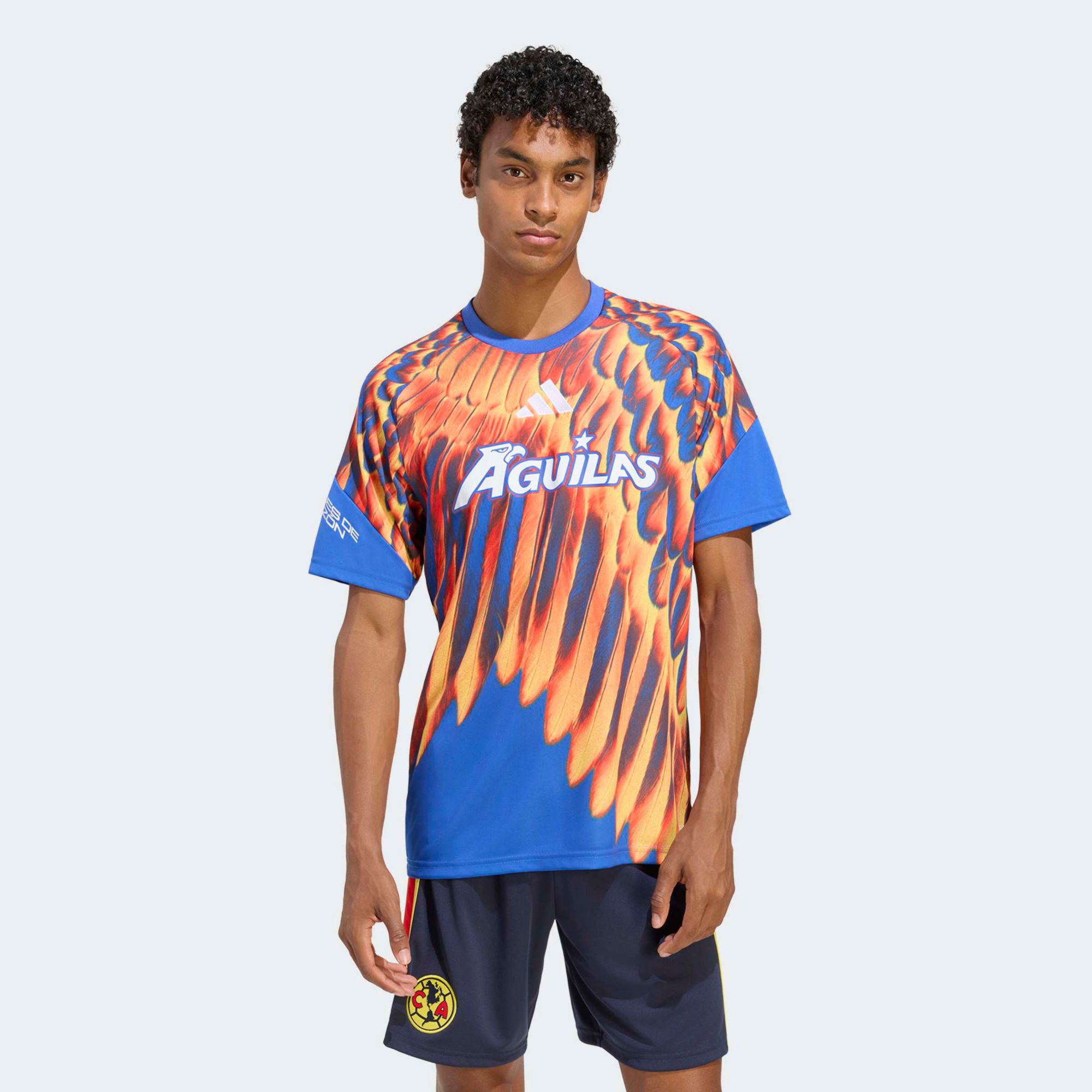 adidas Adult Club America Blue 2026 Home Prematch Jersey
