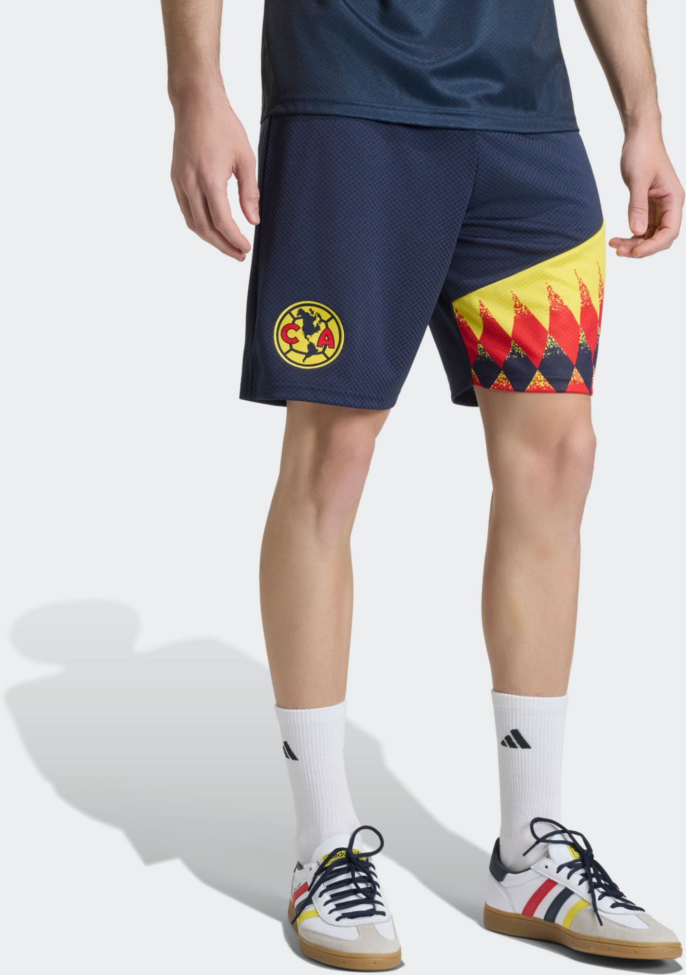 adidas Adult Club America Navy 2026 Shorts, Men's