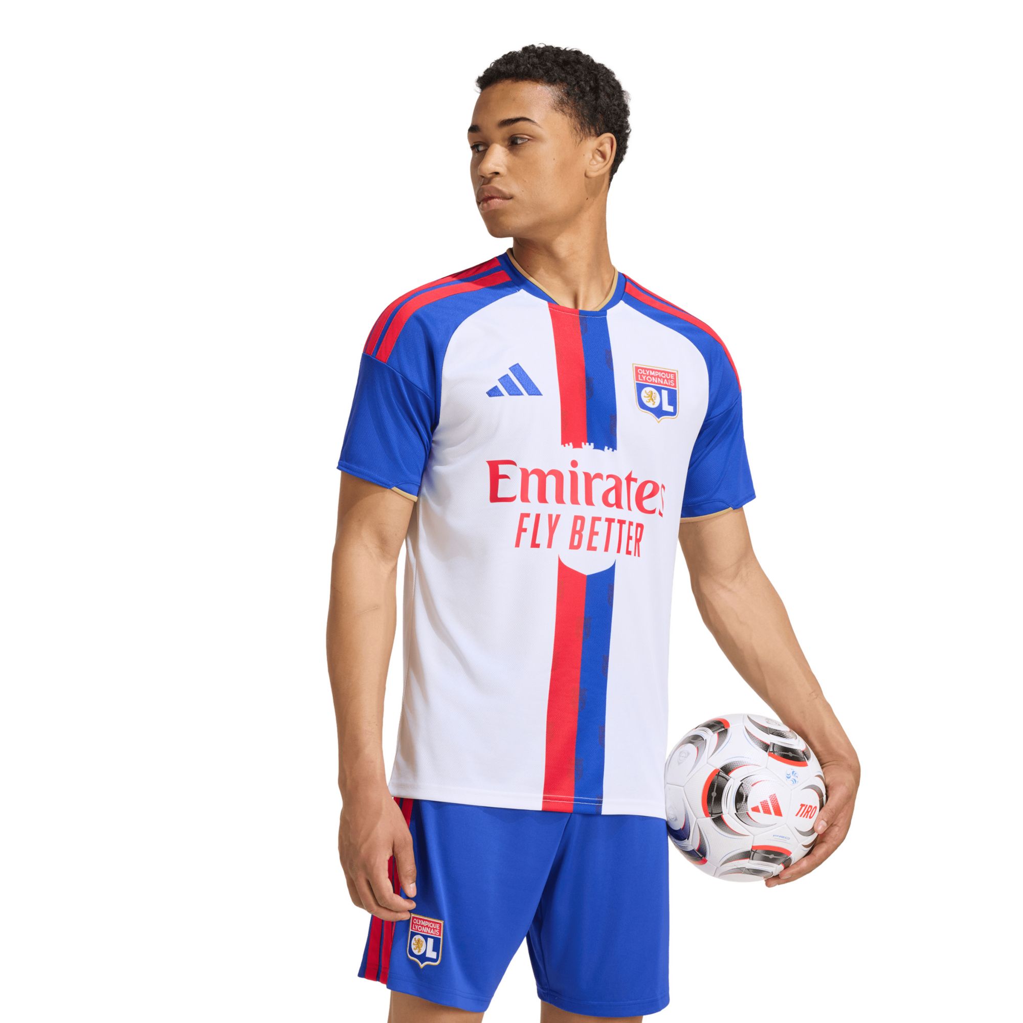 adidas Adult Lyon White 2026 Home Replica Jersey