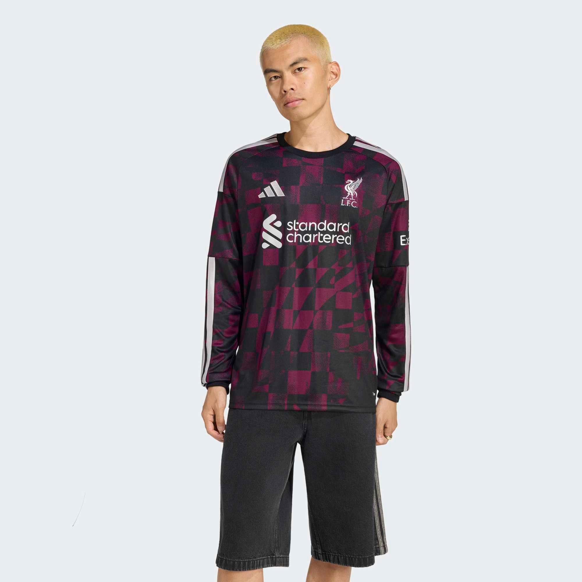 adidas Adult Liverpool FC 2026 Third Long Sleeve Replica Jersey