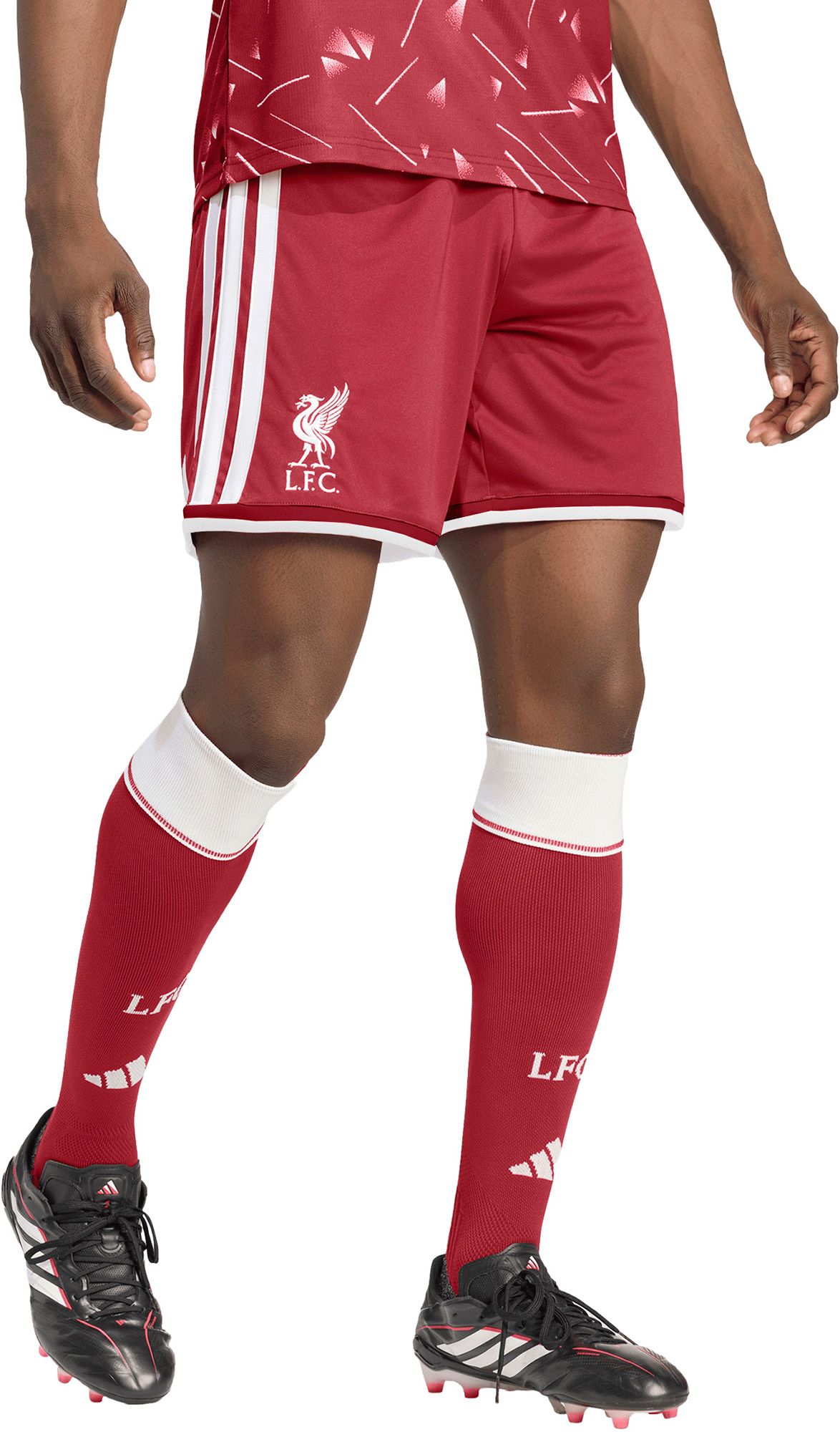 adidas Adult Liverpool 2026 Maroon Home Replica Shorts