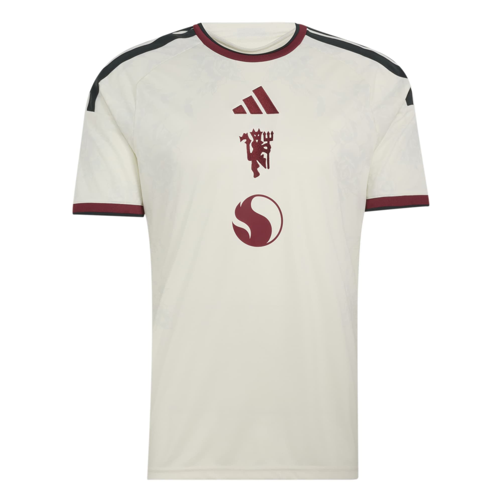 adidas Adult Manchester United White 2026 Third Replica Jersey