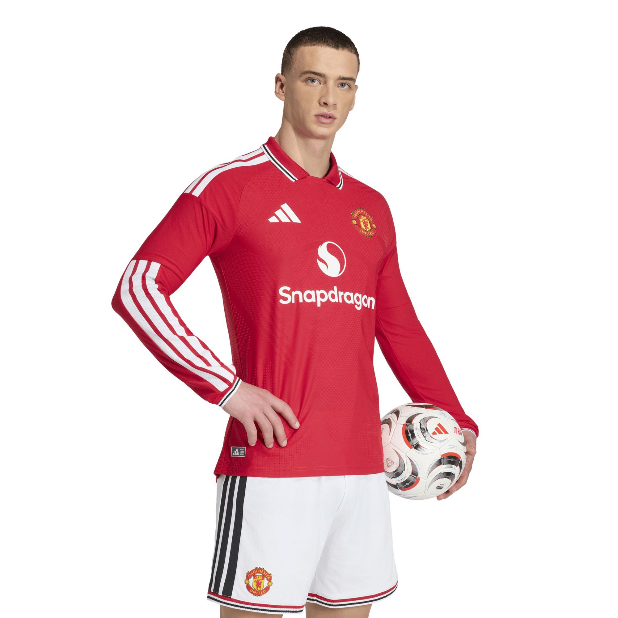 adidas Adult Manchester United Red 2026 Home Authentic Jersey