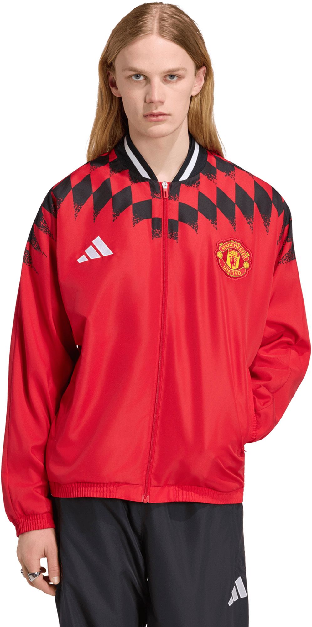 adidas Adult Manchester United Red 2026 Jacket