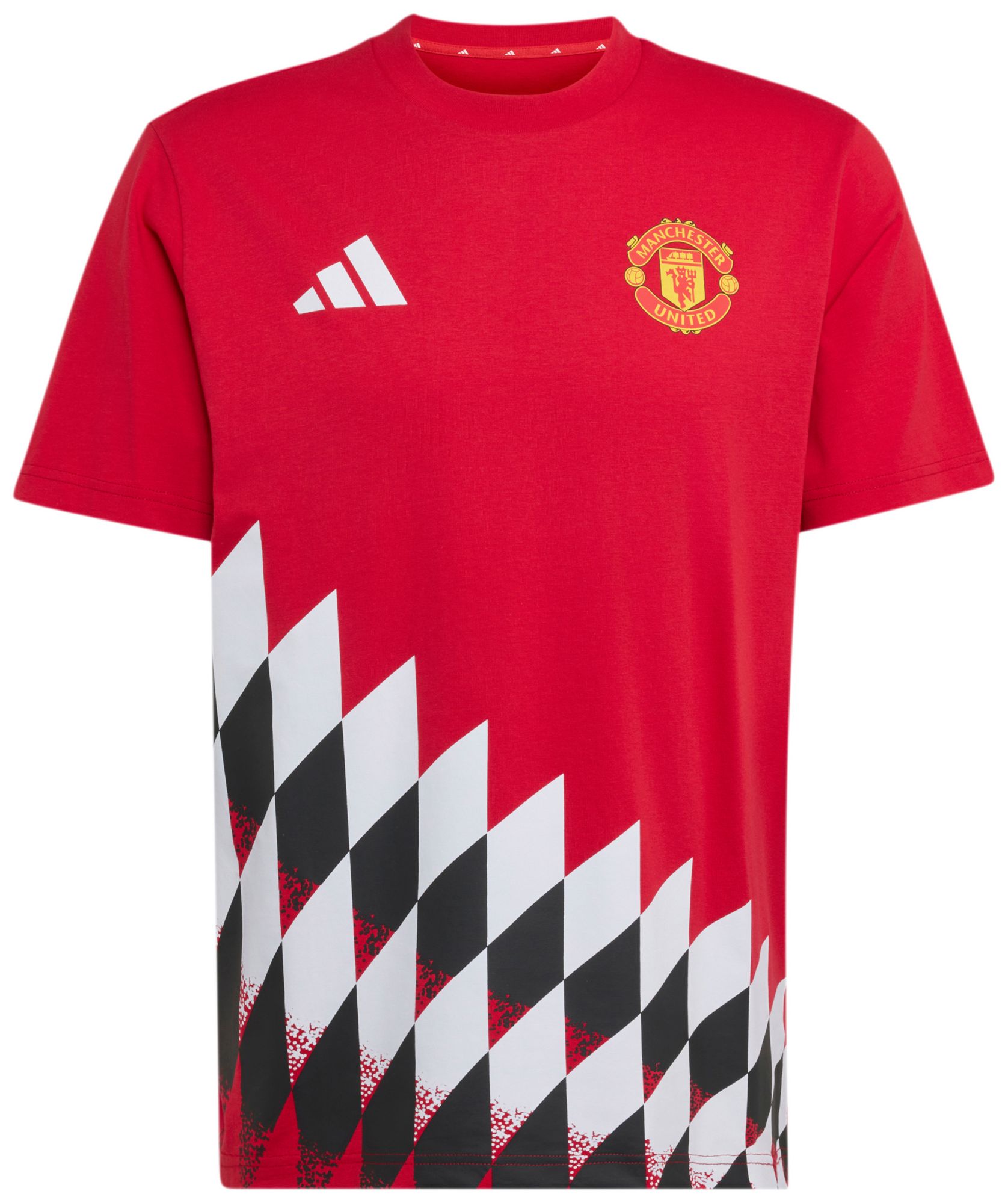 adidas Adult Manchester United 2026 Red Logo T-Shirt