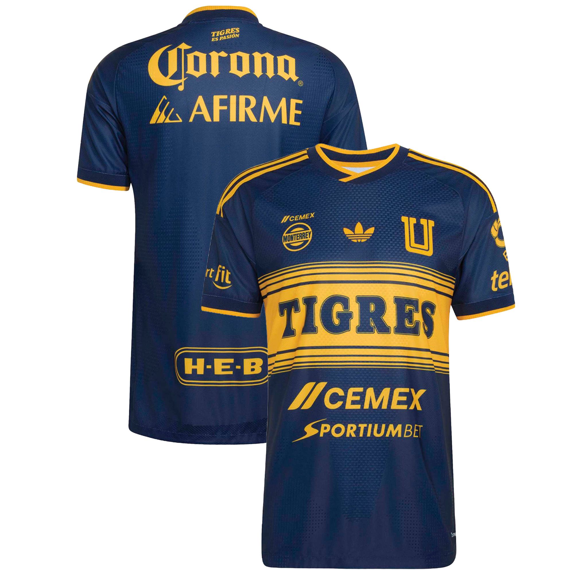 adidas Adult Tigres UANL 2026 Away Authentic Jersey