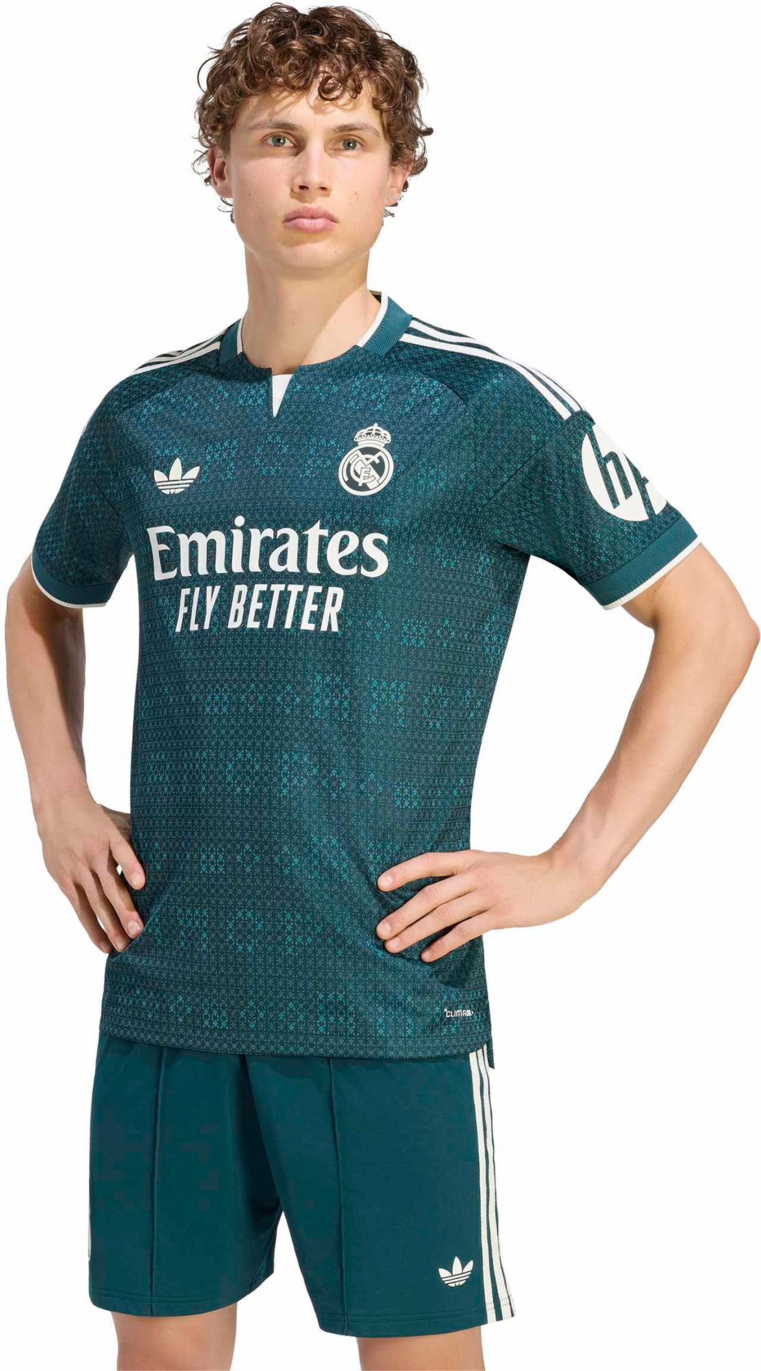 adidas Adult Real Madrid Green 2026 Away Authentic Jersey