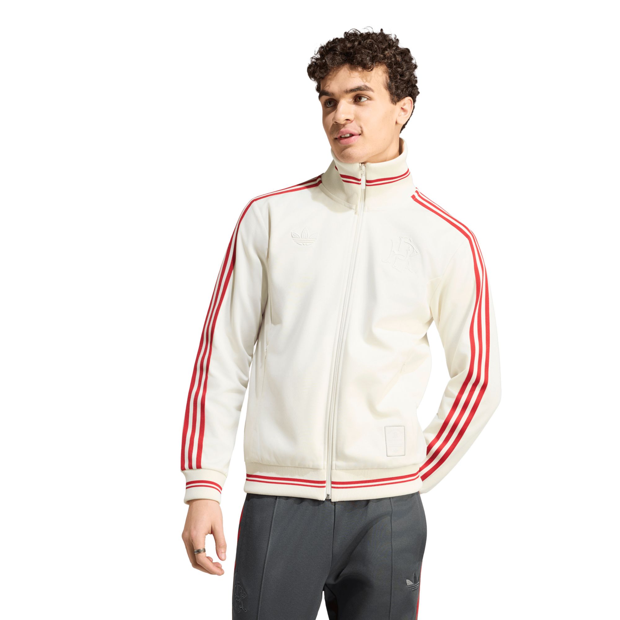 adidas Adult River Plate White Anniversary Jacket
