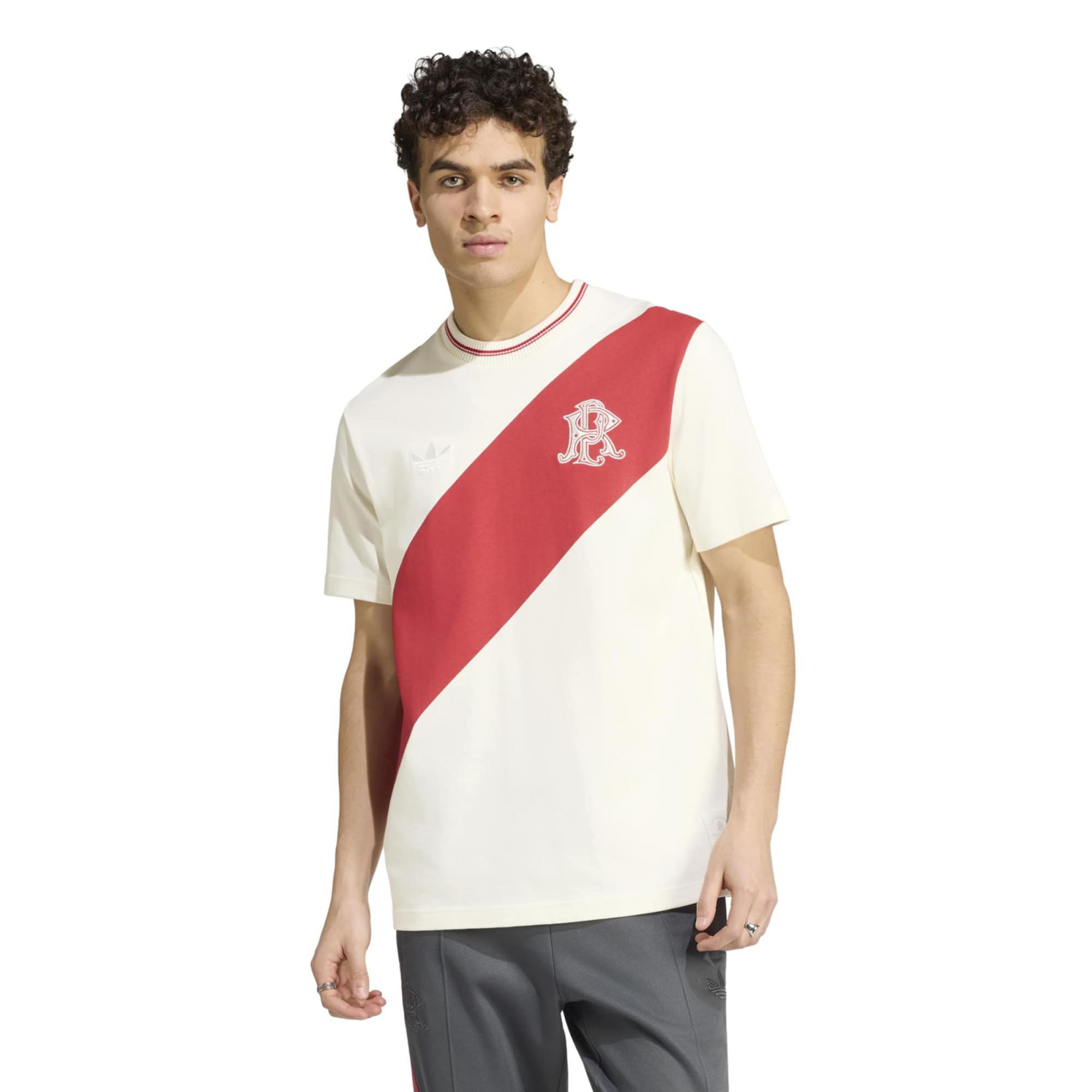 adidas Adult River Plate White 2026 T-Shirt