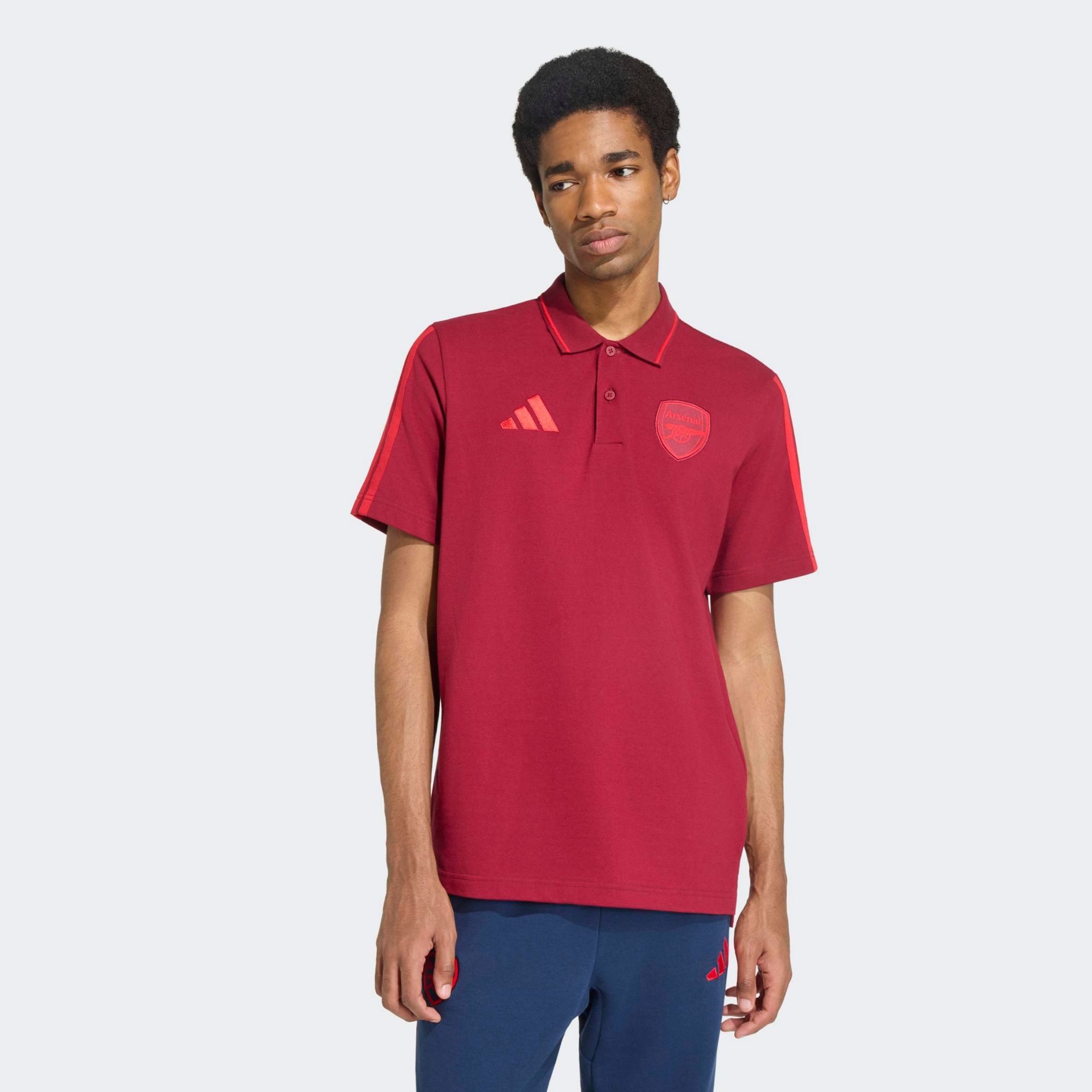 adidas Adult Arsenal 2026 Maroon DNA Polo