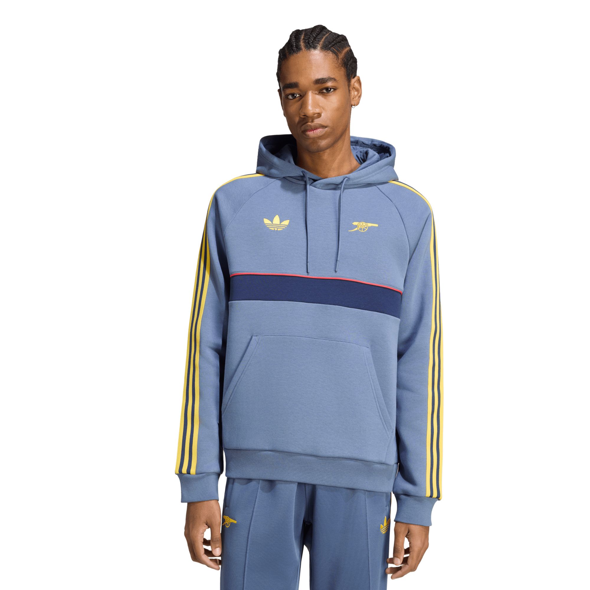 adidas Adult Arsenal Navy 2026 Pullover Hoodie
