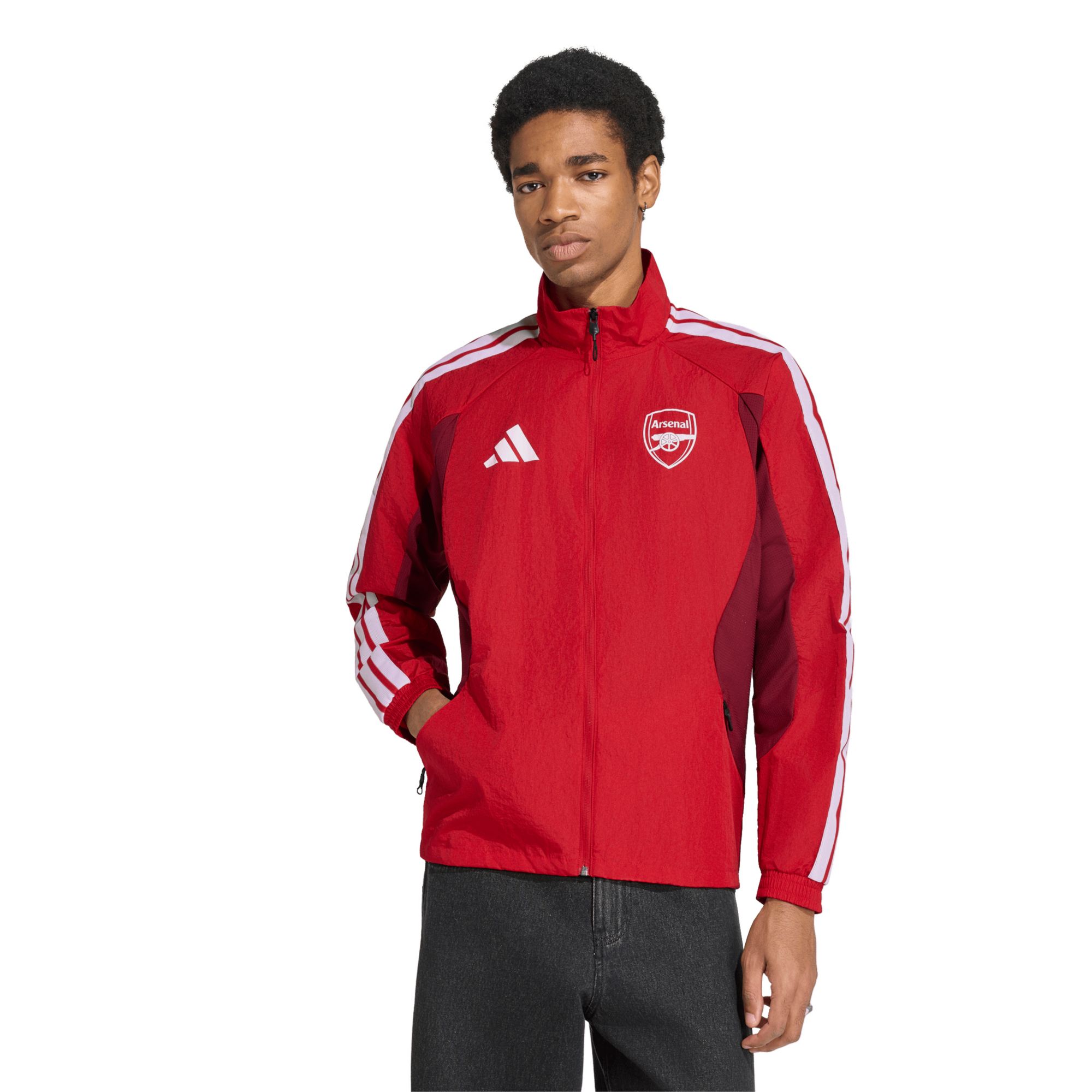 adidas Adult Arsenal Red 2026 Anthem Jacket