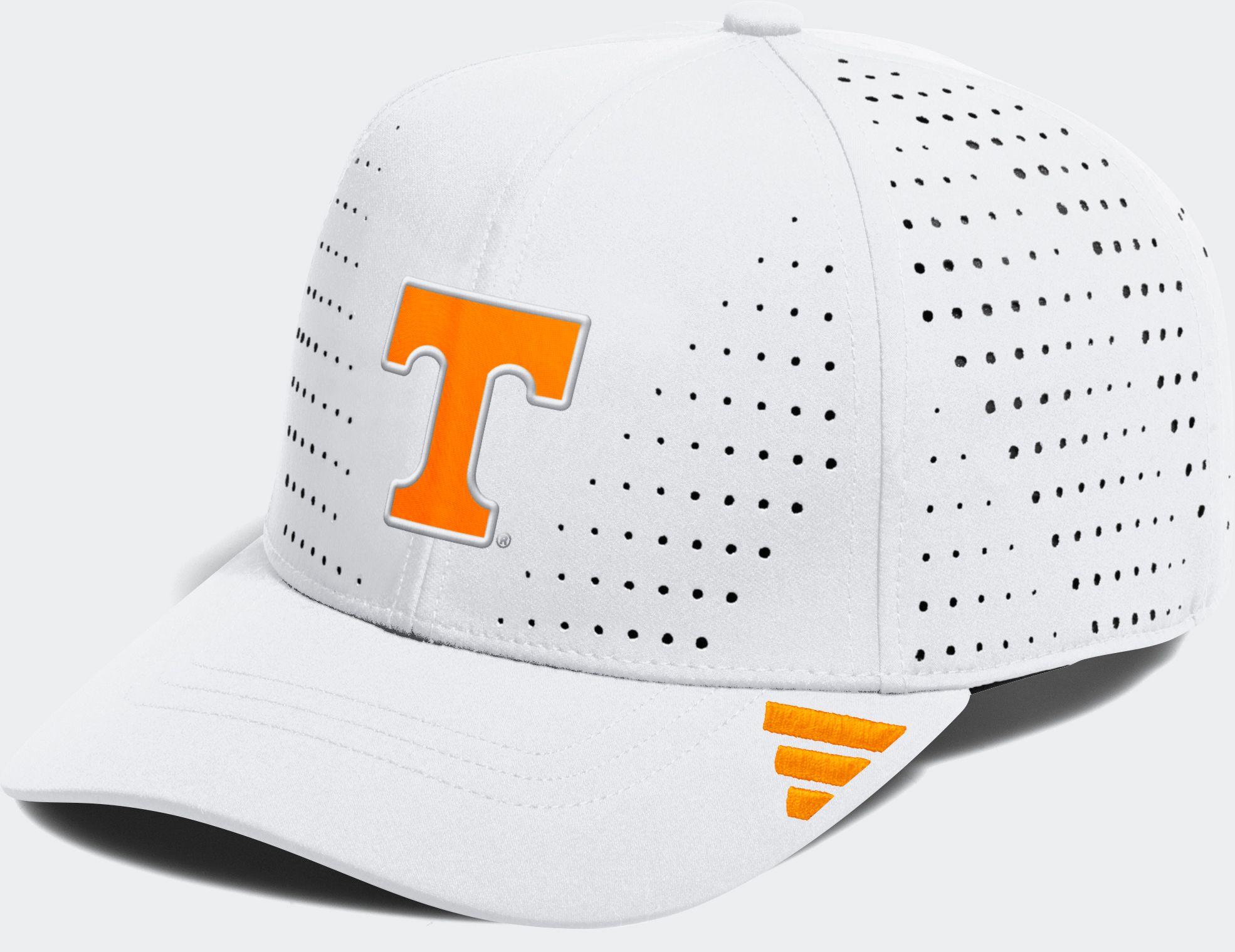 adidas Adult Tennessee Volunteers Perfomance White Adjustable Hat