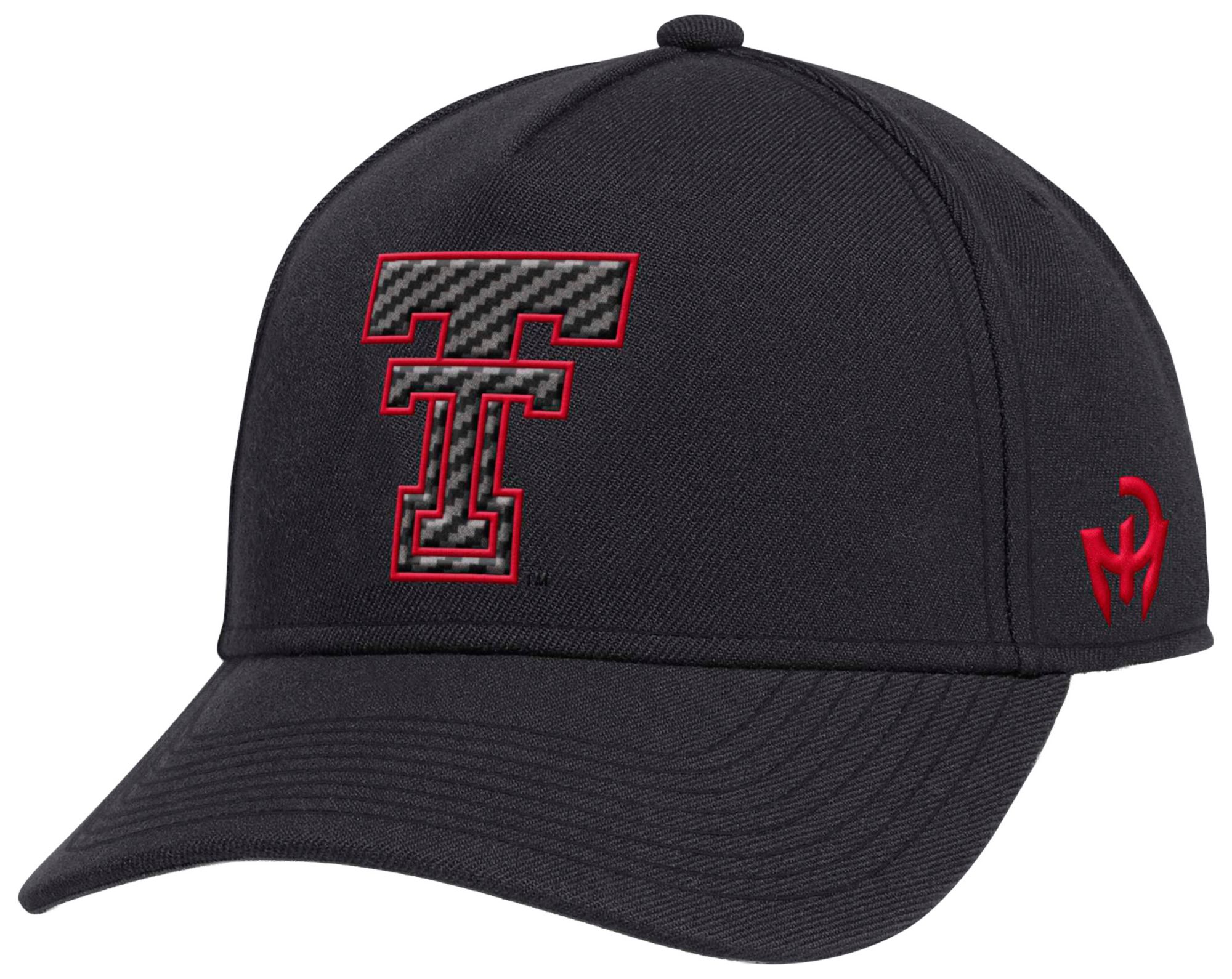 adidas Adult Texas Tech Red Raiders Strapback Cap