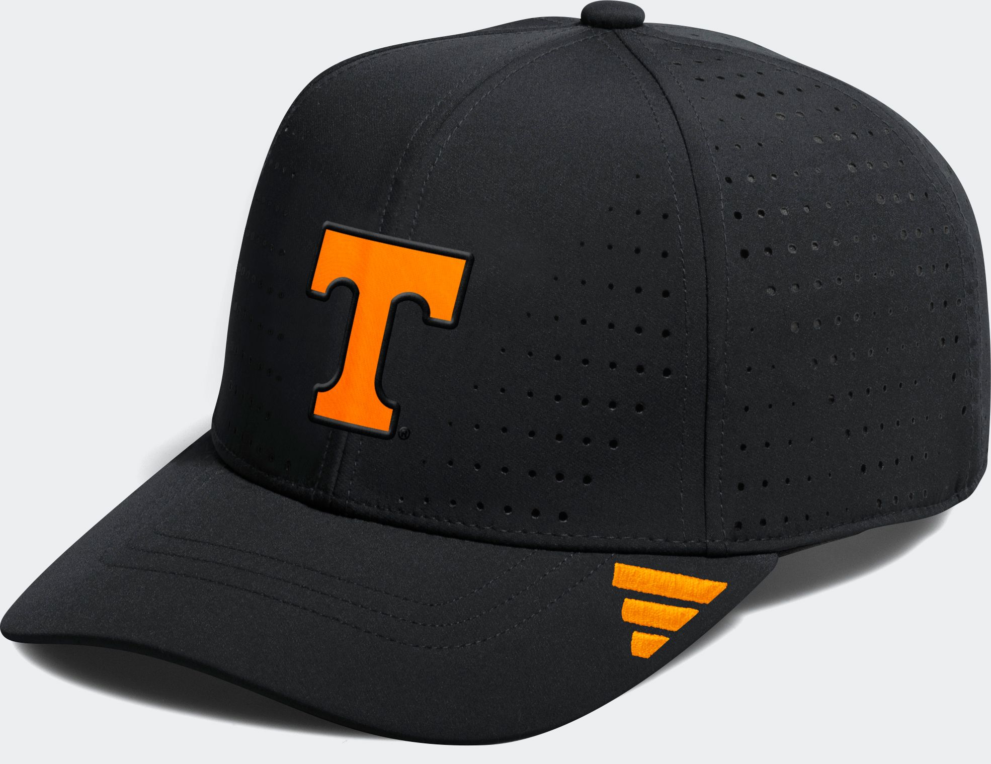 adidas Adult Tennessee Volunteers Perfomance Black Adjustable Hat