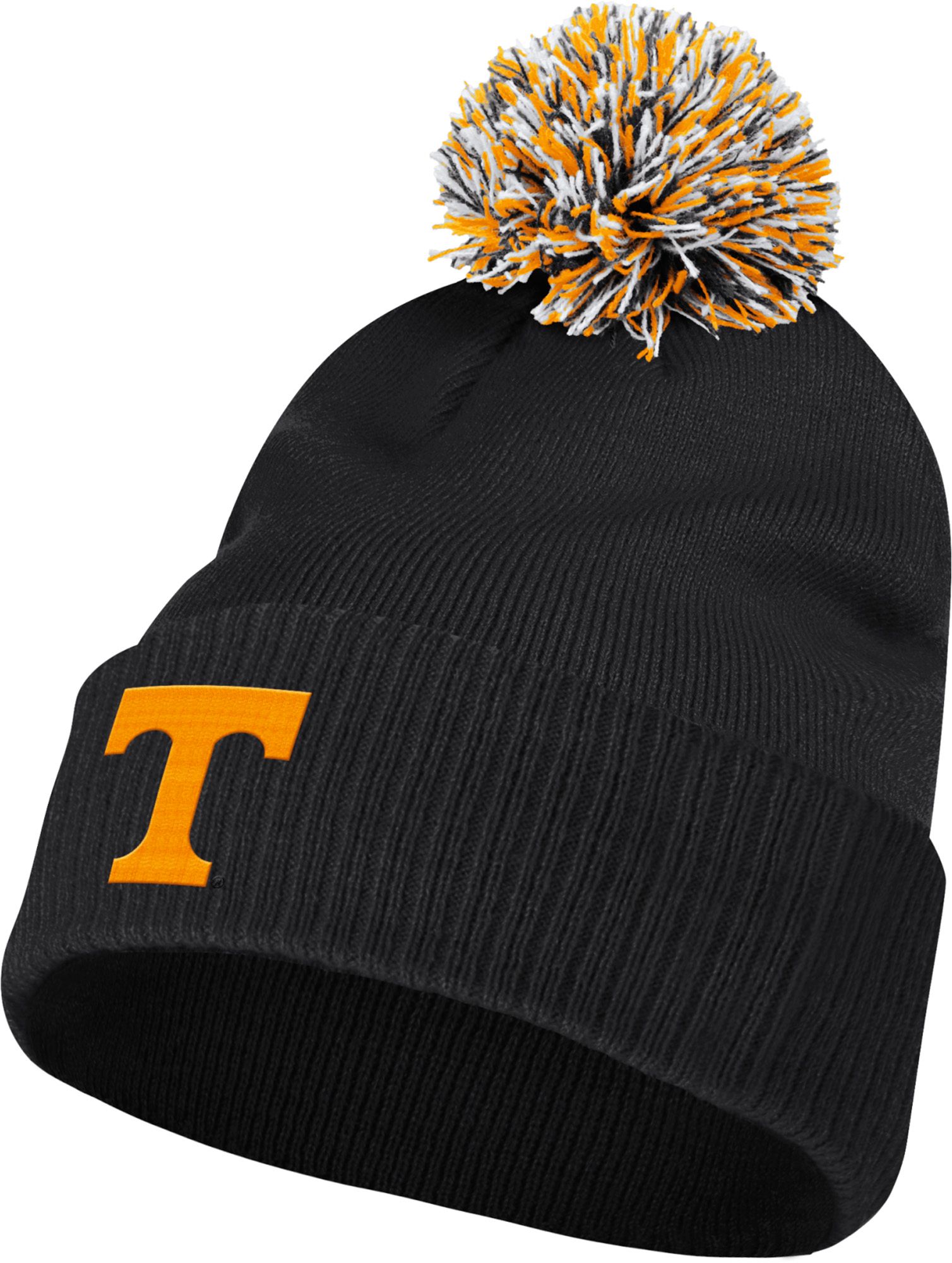 adidas Adult Tennessee Volunteers Locker Room Sideline Black Knit Beanie