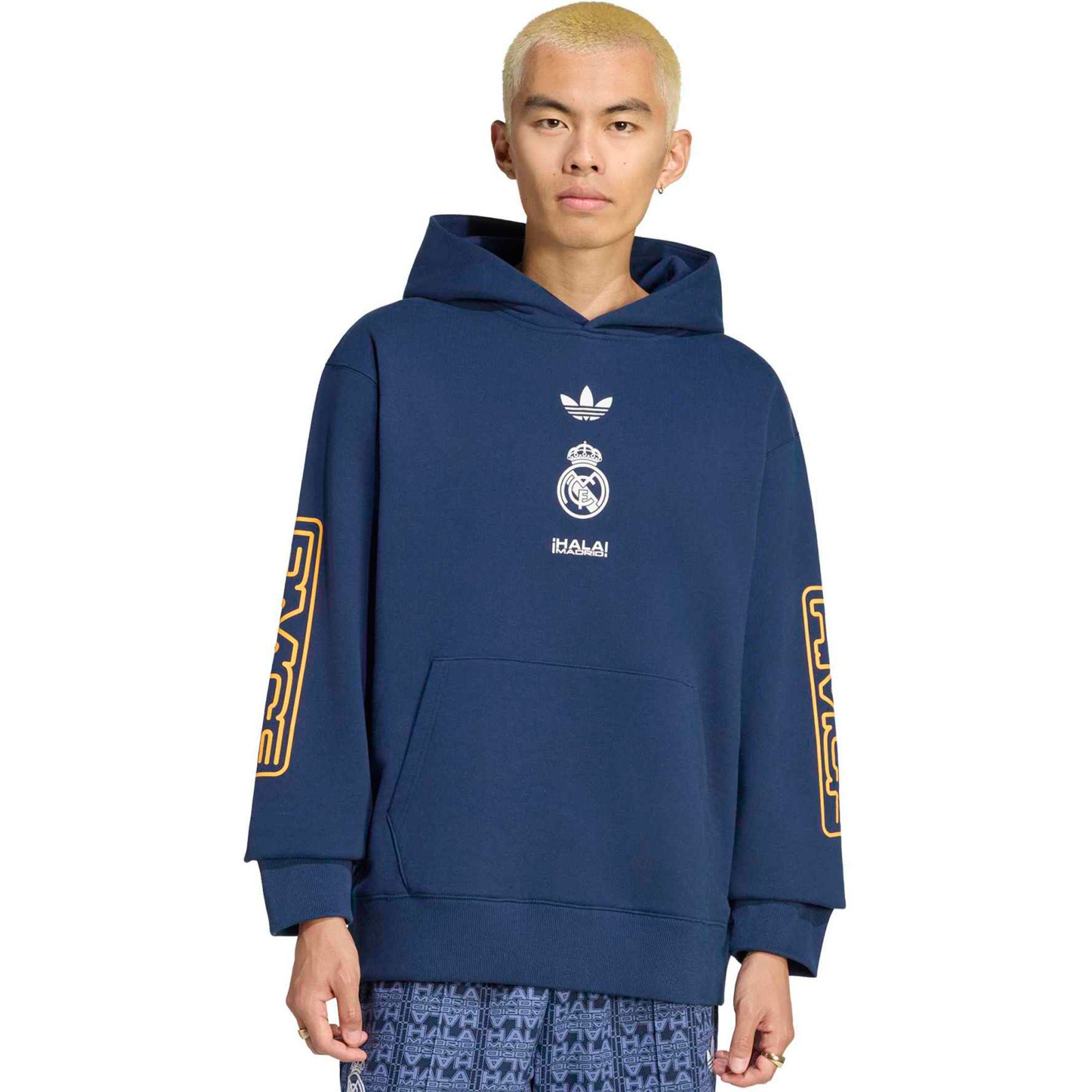 adidas Adult Real Madrid Navy 2026 Hoodie