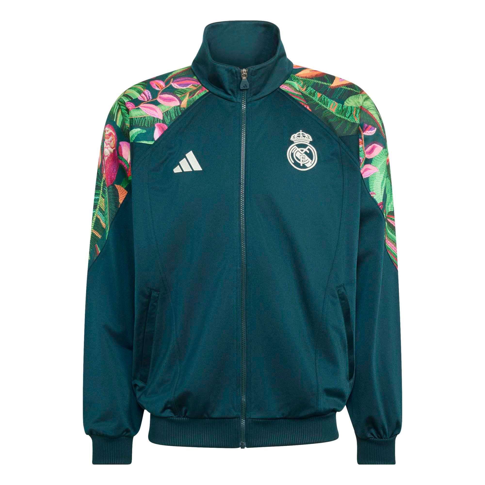 adidas Adult Real Madrid Team Logo Jacket