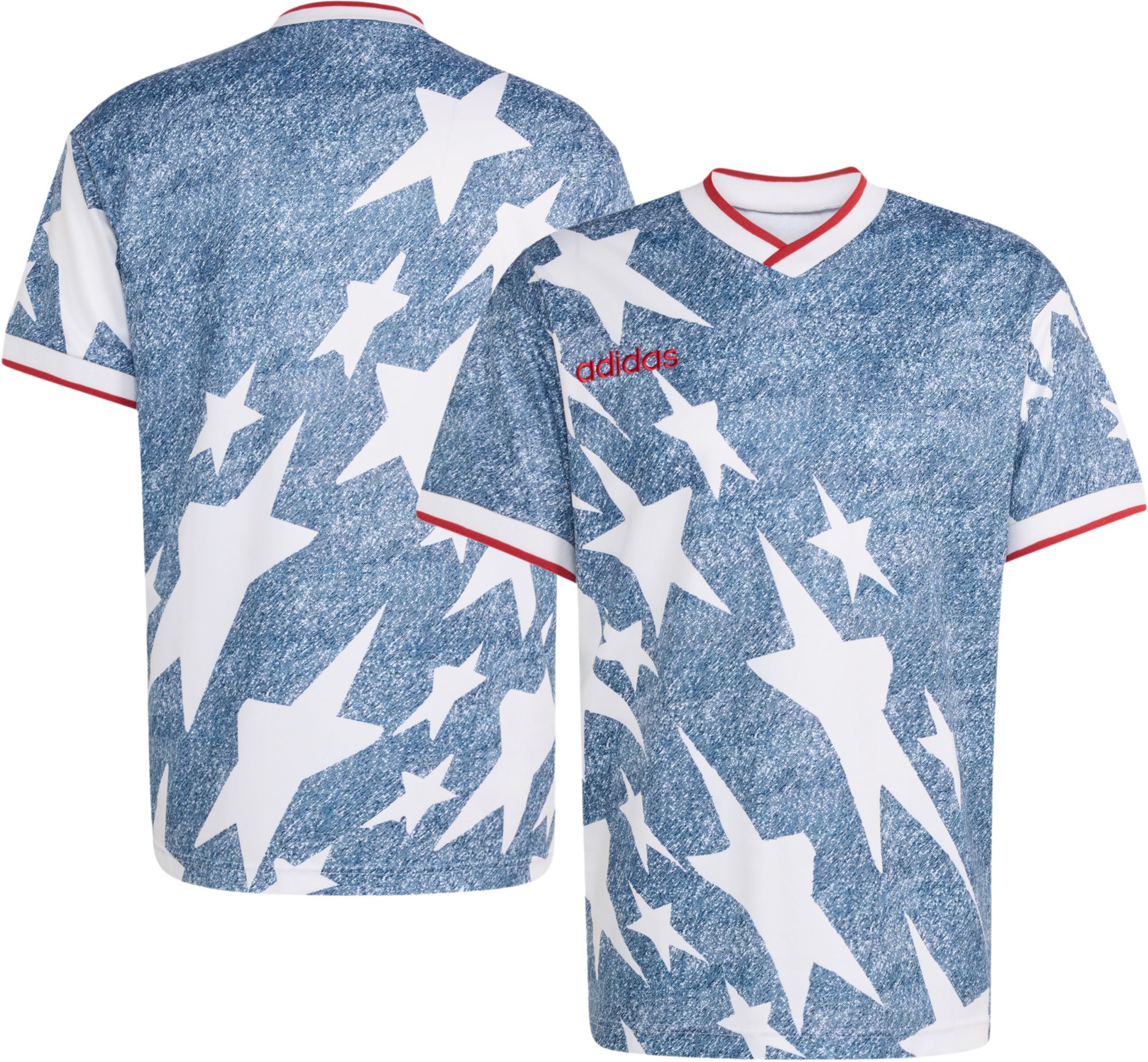 adidas Adult Custom USMNT 2026 Denim Replica Jersey