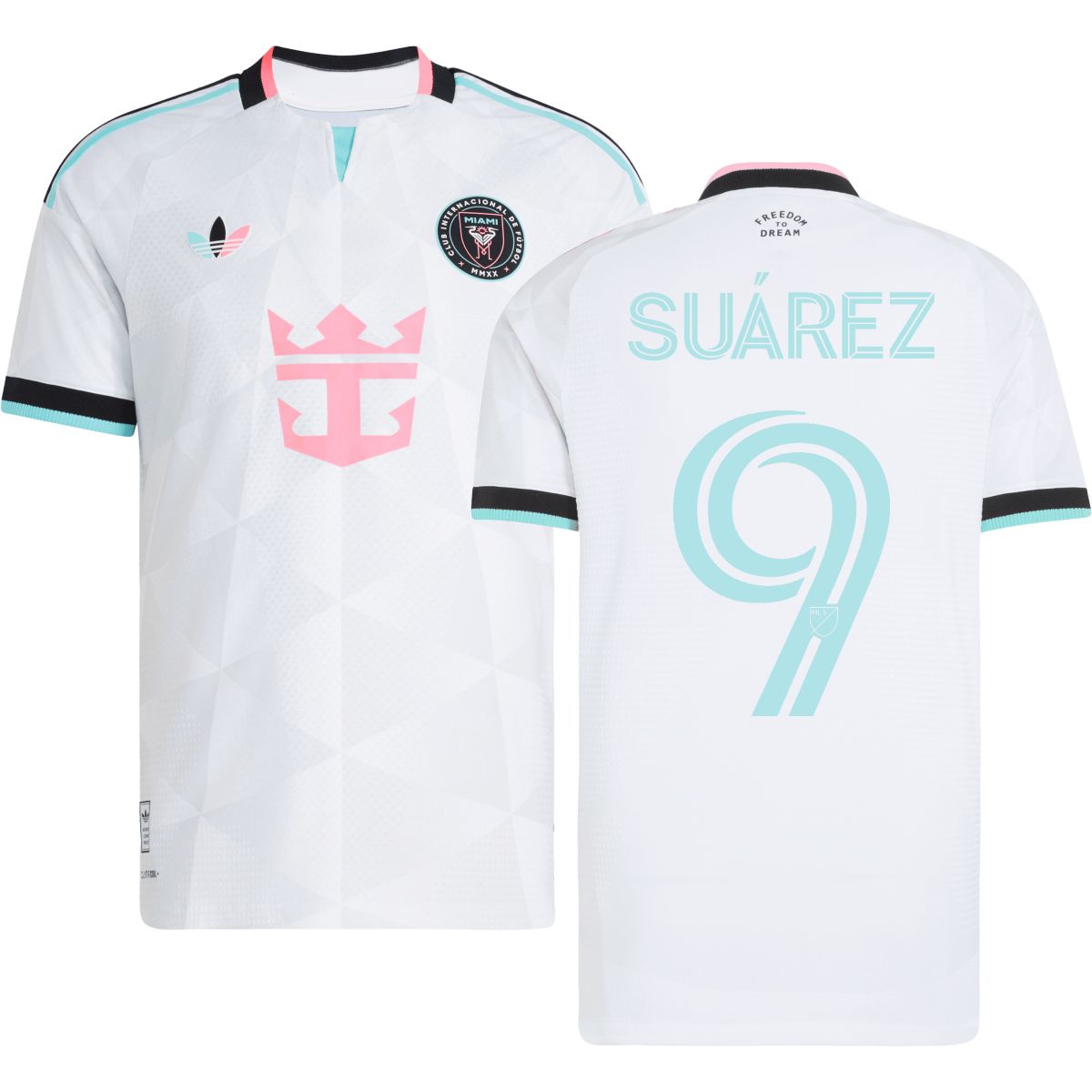 adidas Adult Inter Miami CF Luis Suarez #9 Primary Authentic