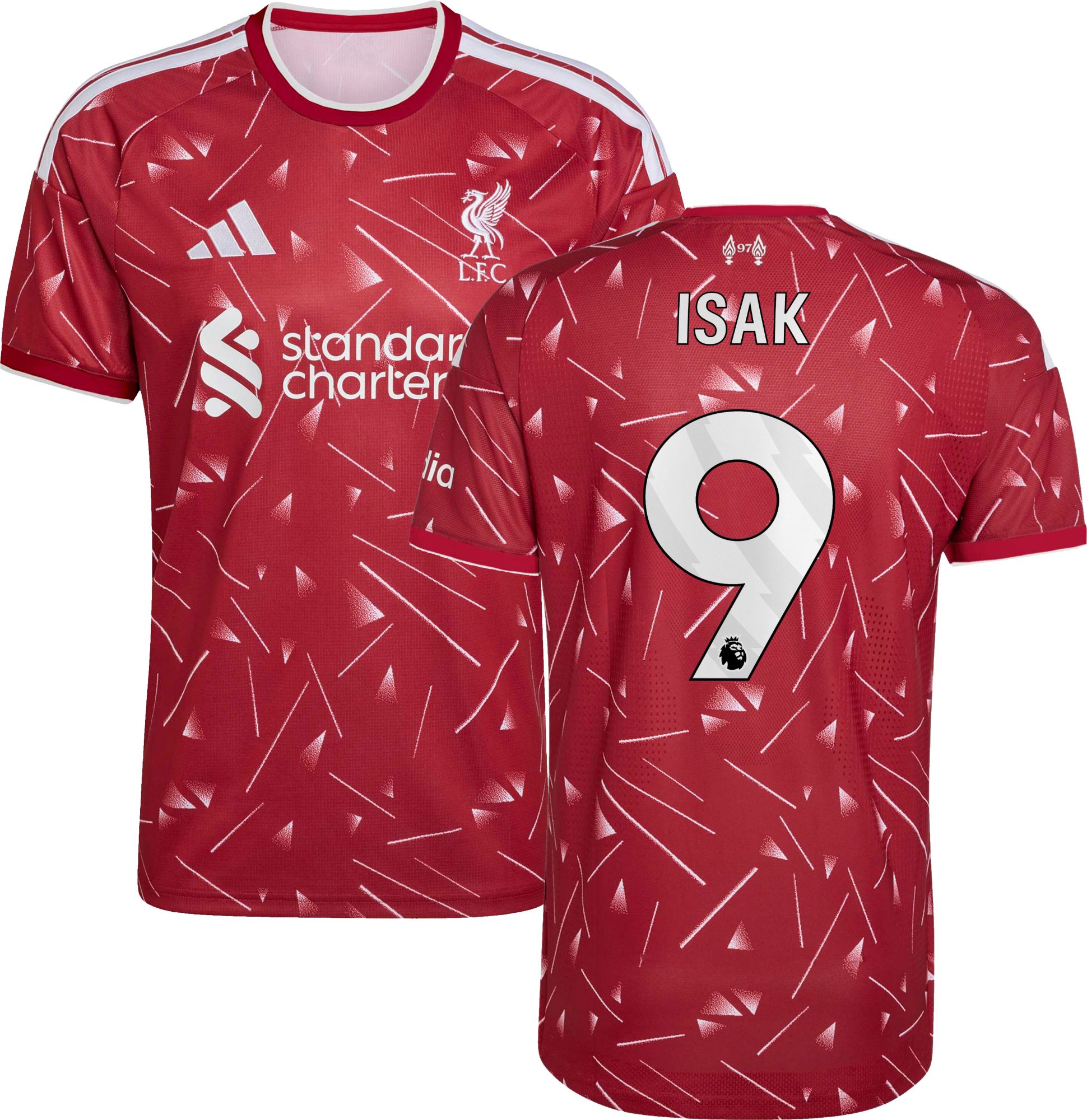 adidas Adult Liverpool FC Alexander Isak #9 2026 Home Replica