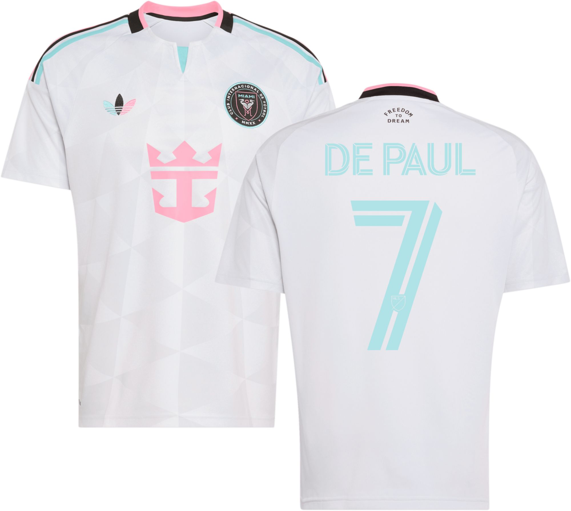 adidas Adult Inter Miami CF 2026 Rodrigo De Paul Third Replica