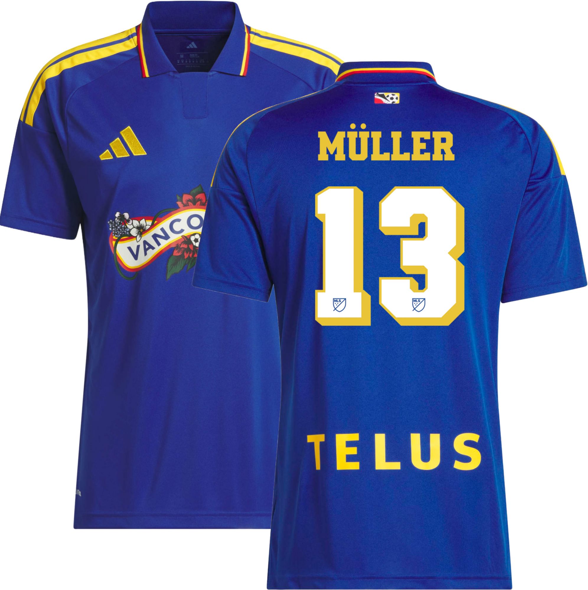 adidas Adult Vancouver Whitecaps FC Thomas Muller 2026 Third Replica Jersey