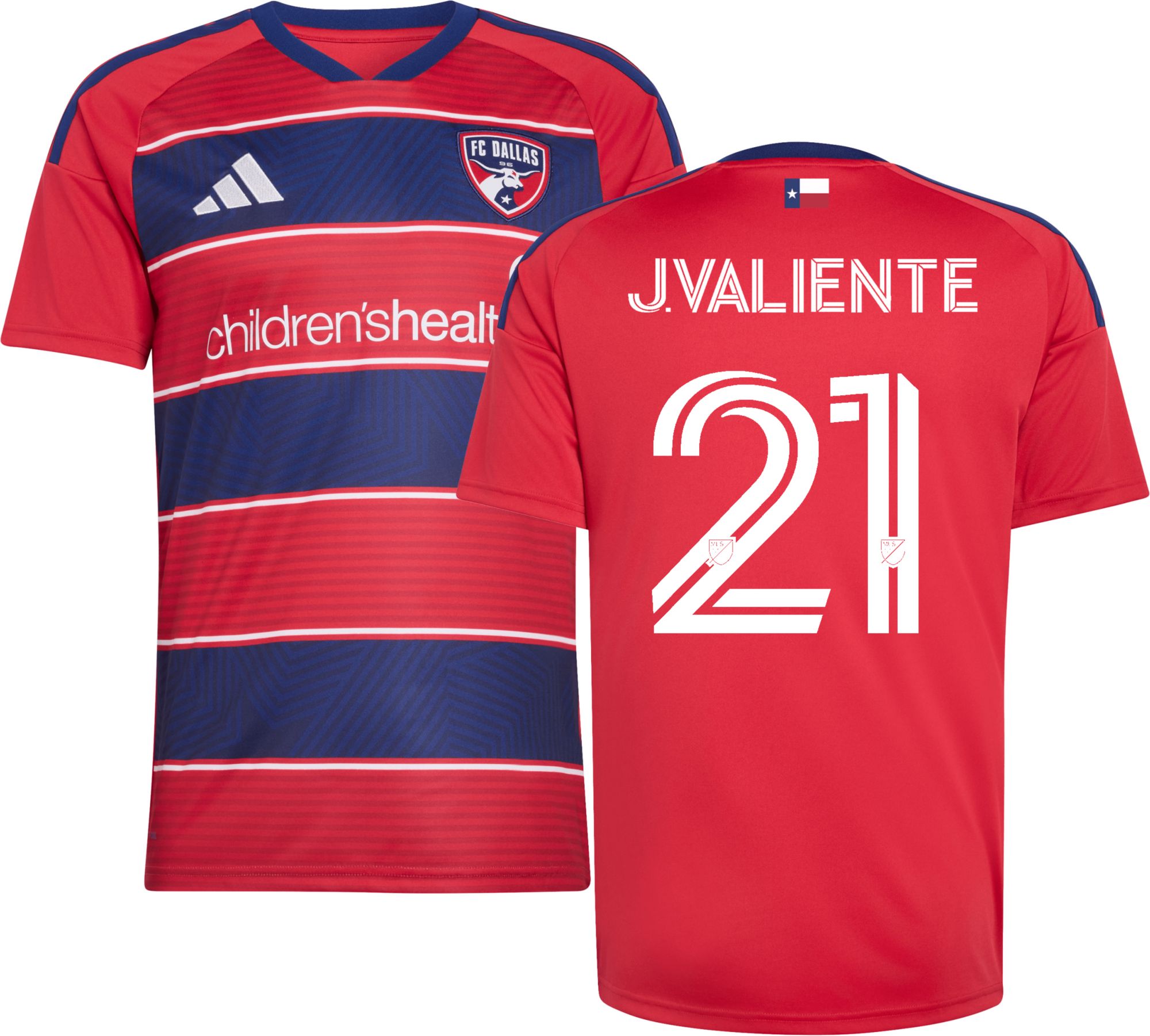 adidas Adult FC Dallas Joaquin Valiente 2026 Primary Replica Jersey