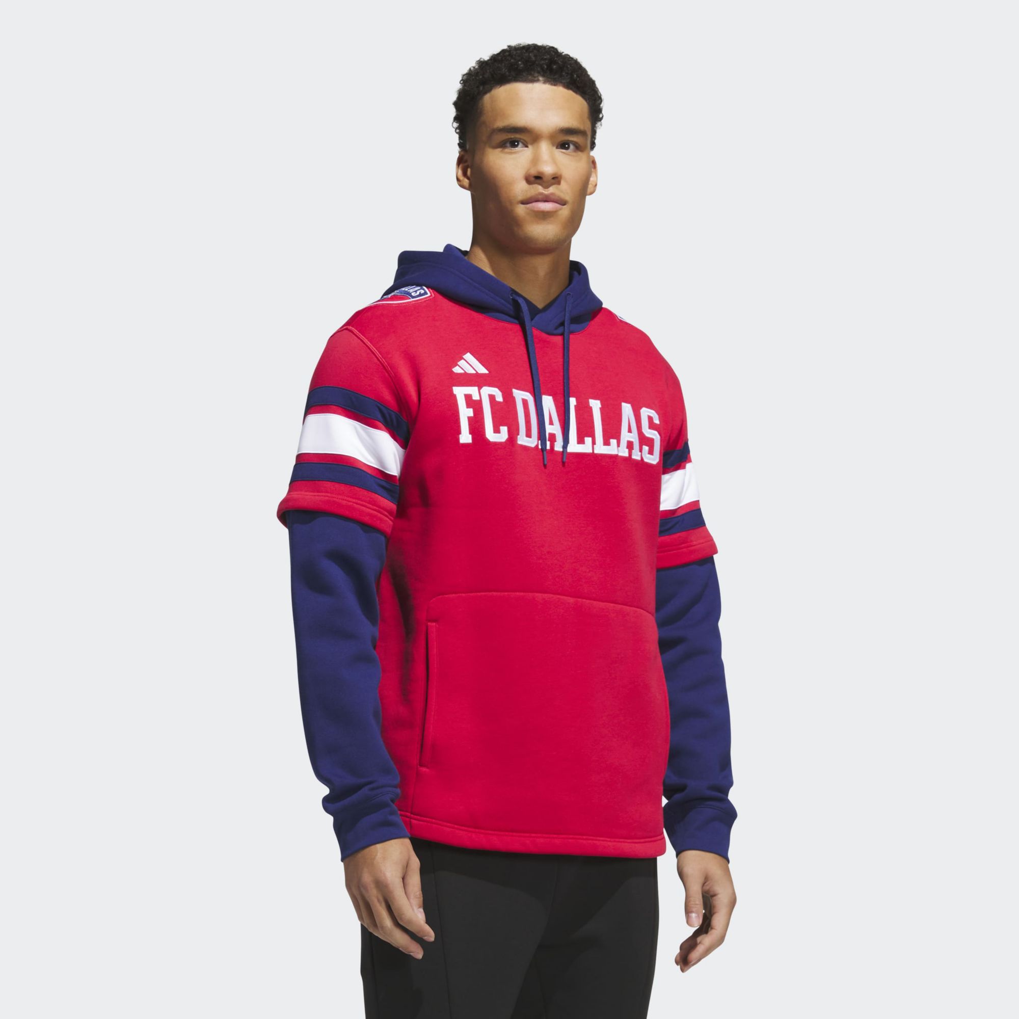 adidas Adult FC Dallas Red 2026 Hoodie