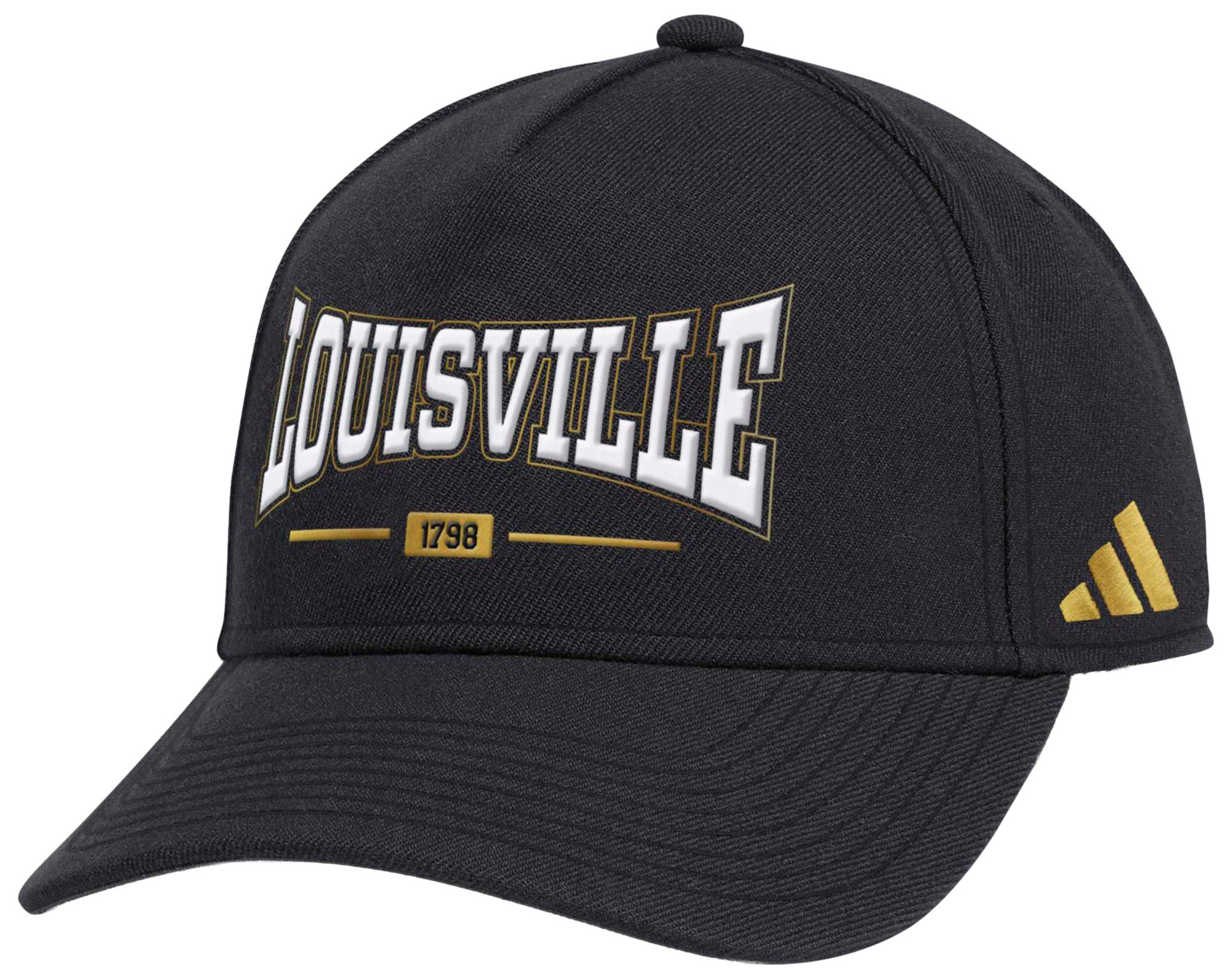 adidas Adult Louisville Cardinals Boxing Inspired Adjustable Baseball Hat