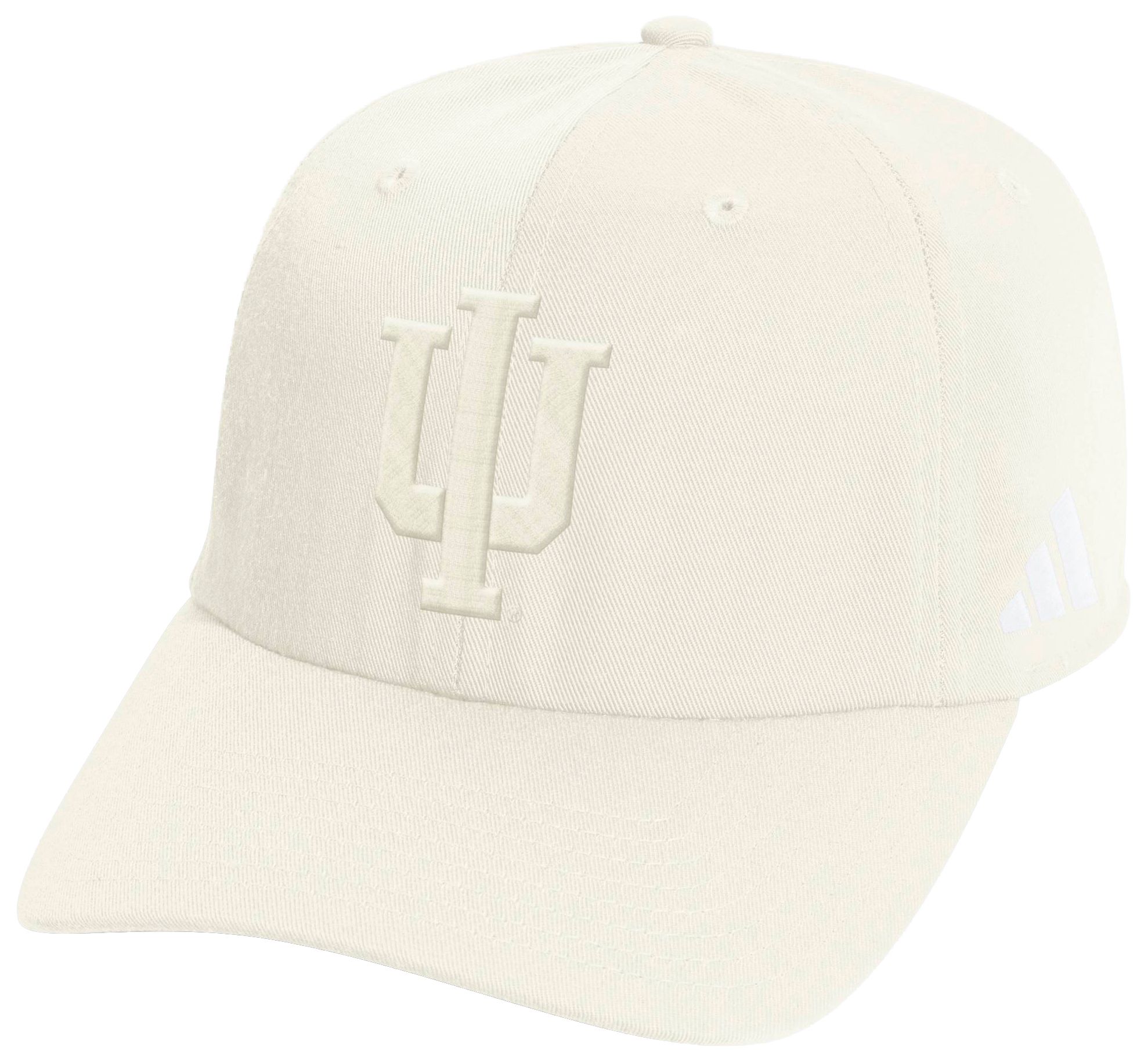 adidas Adult Indiana Hoosiers Cream Seasonal Slouch Adjustable Hat